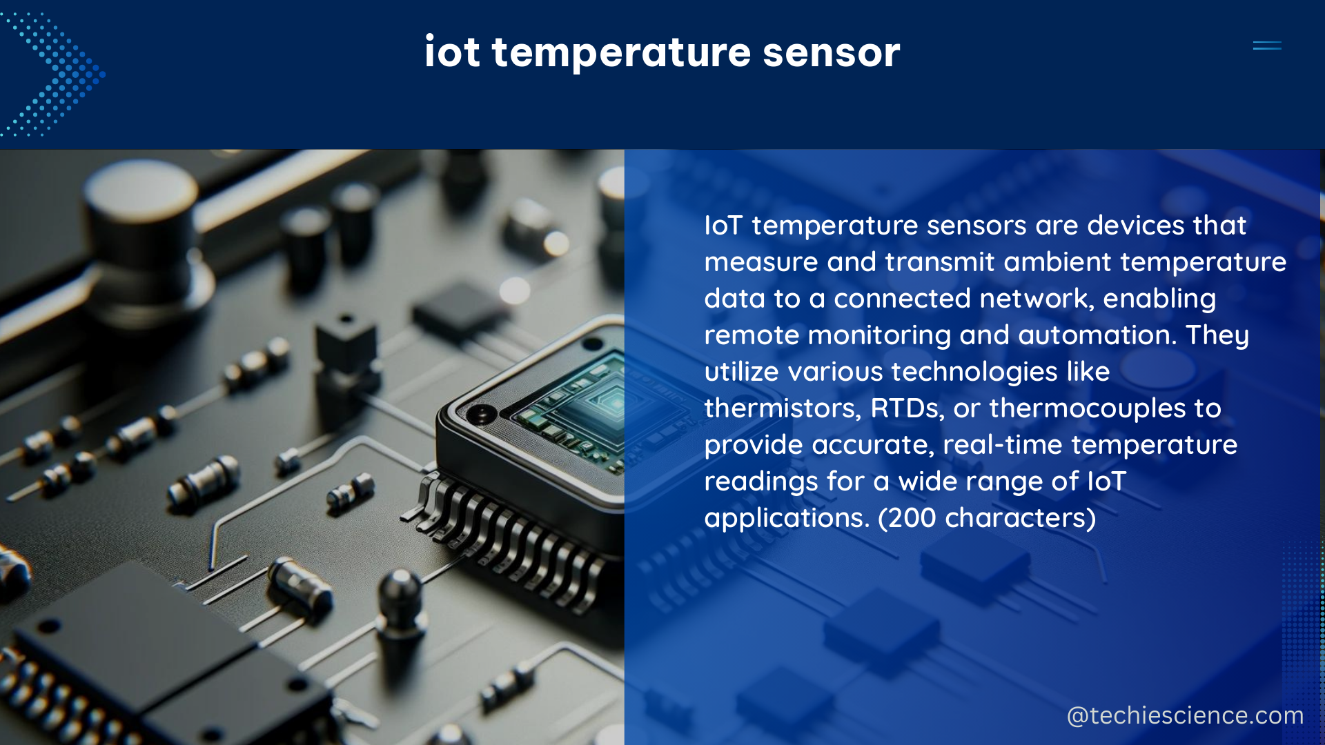 iot temperature sensor