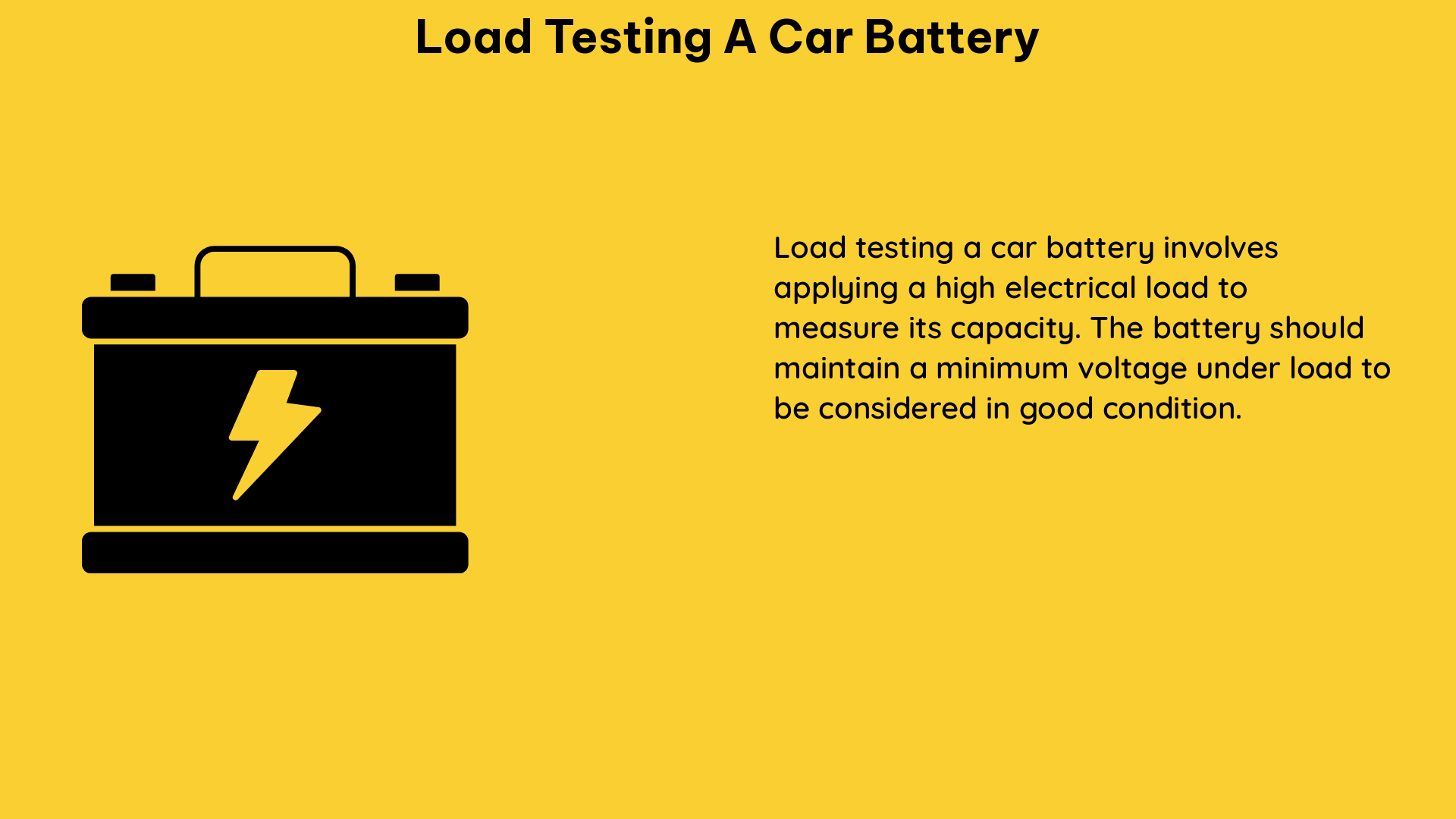 load testing a car battery