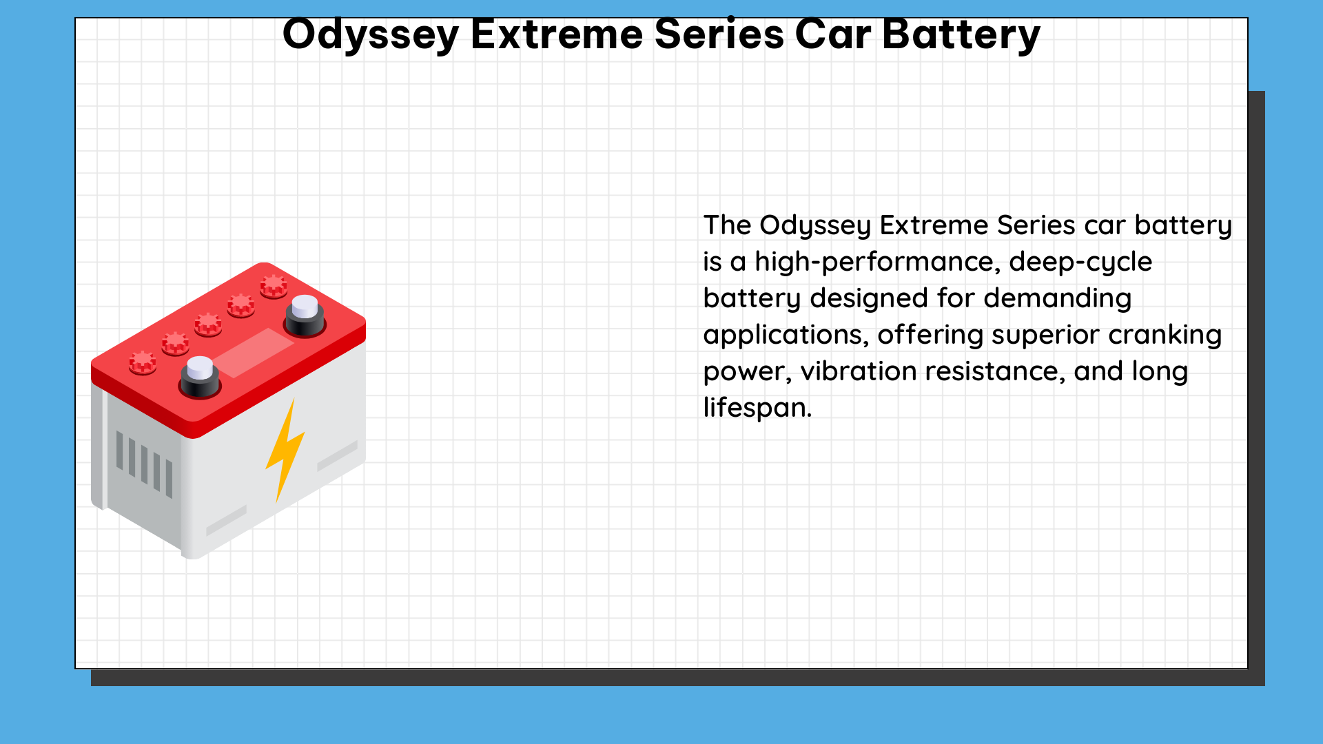 odyssey extreme series car battery