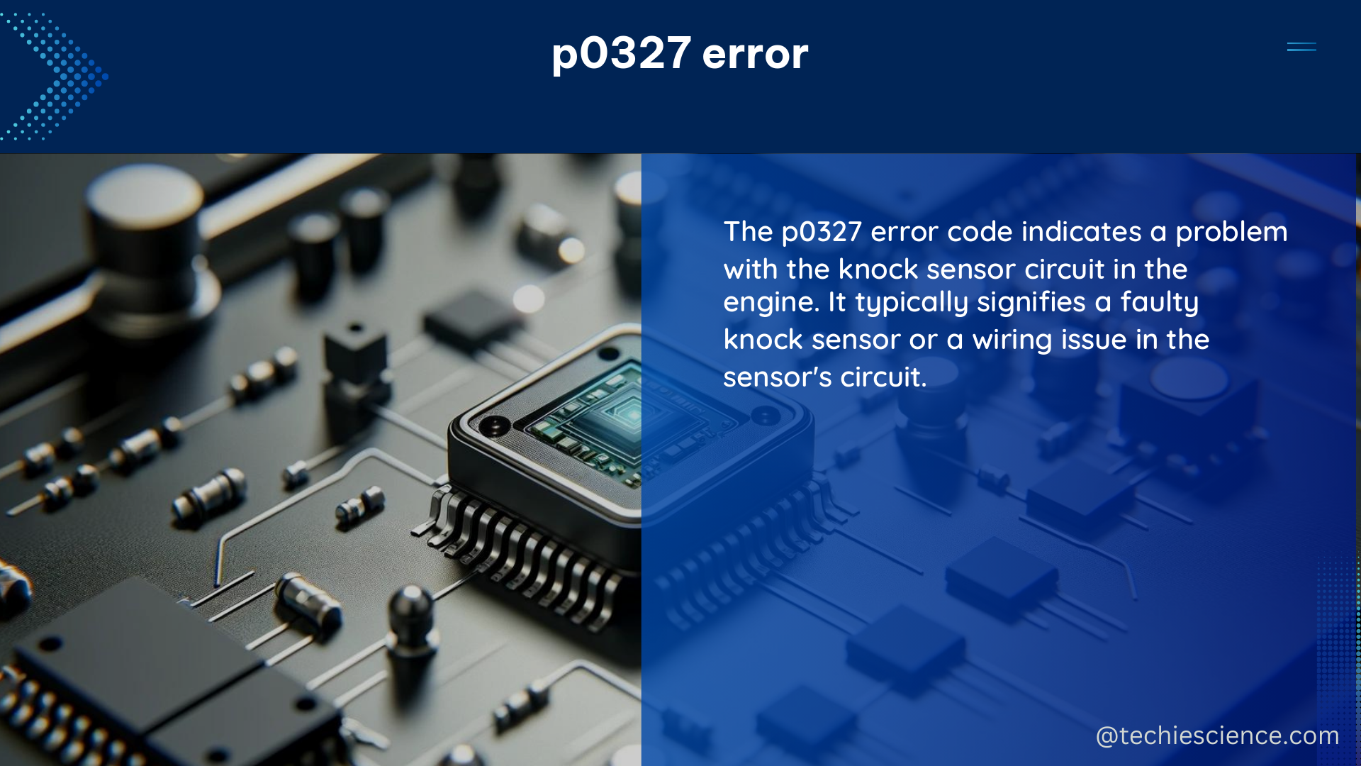 p0327 error