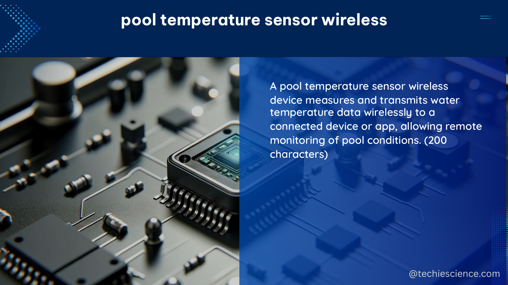 pool temperature sensor wireless