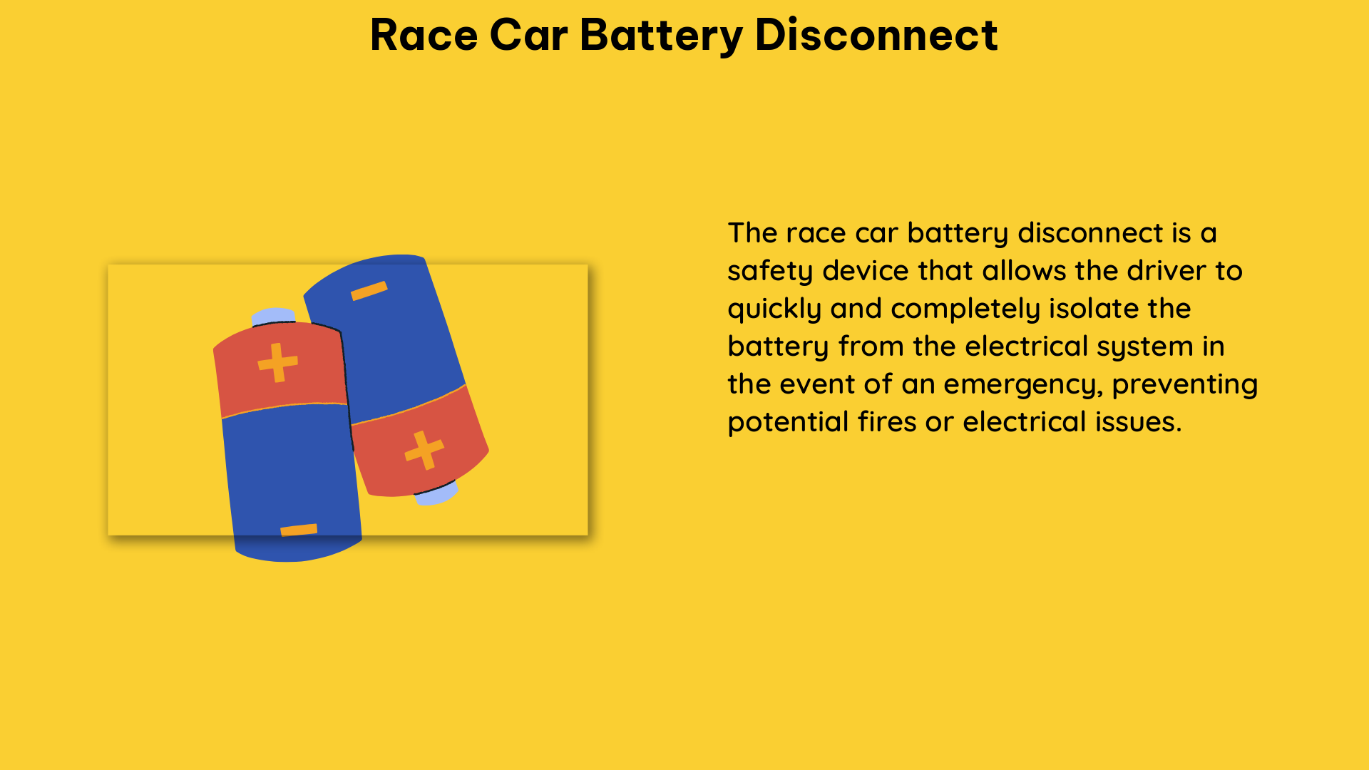 race car battery disconnect