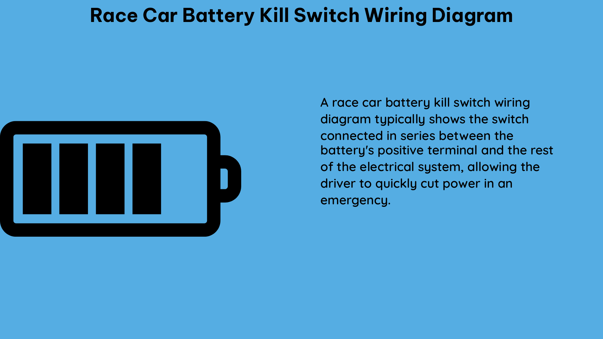 race car battery kill switch wiring diagram