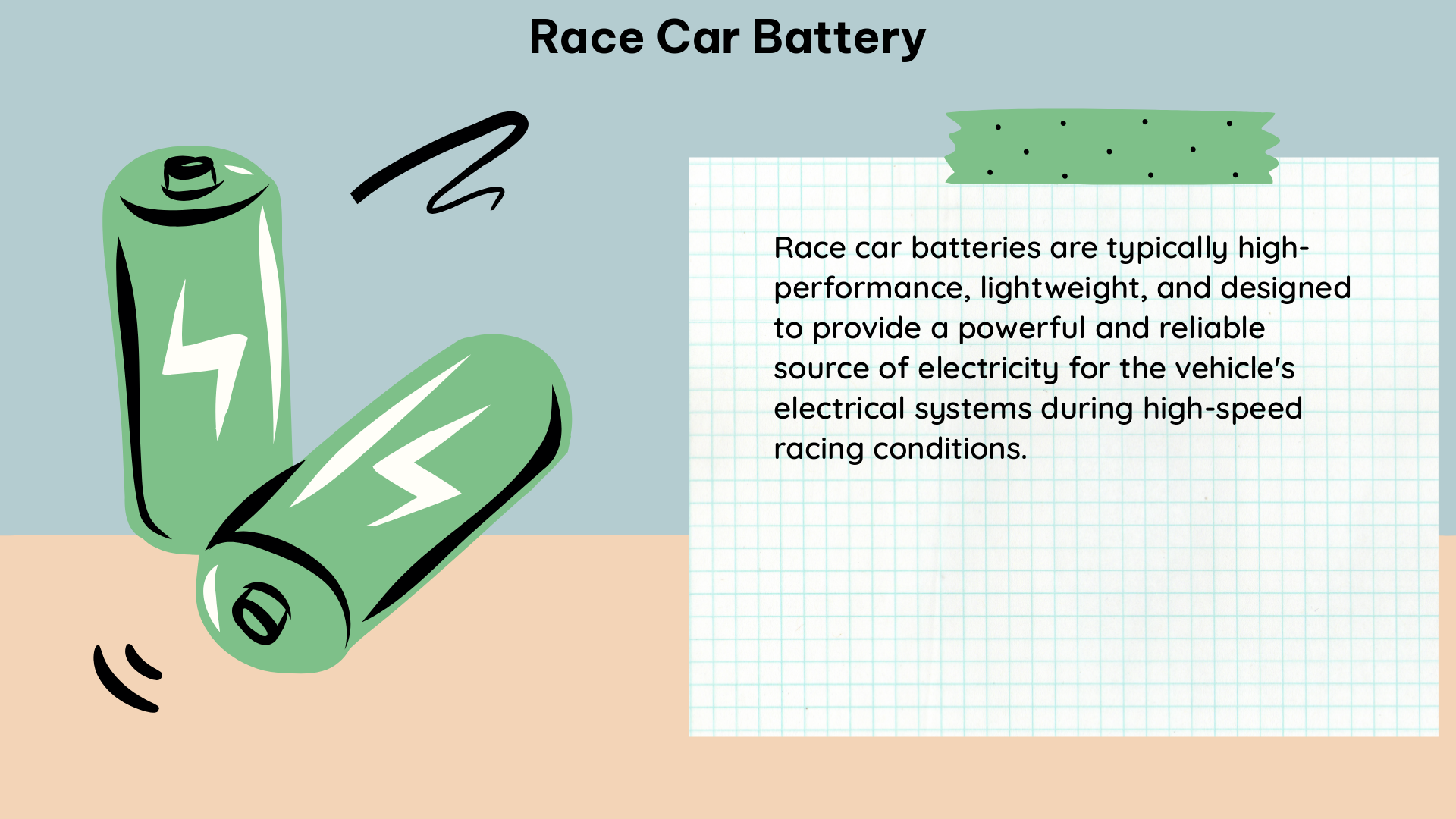 race car battery