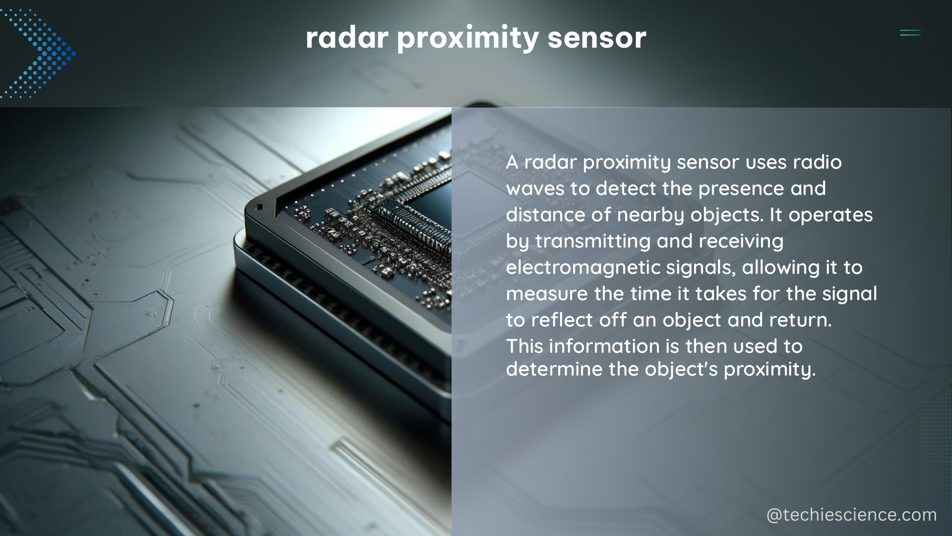 radar proximity sensor