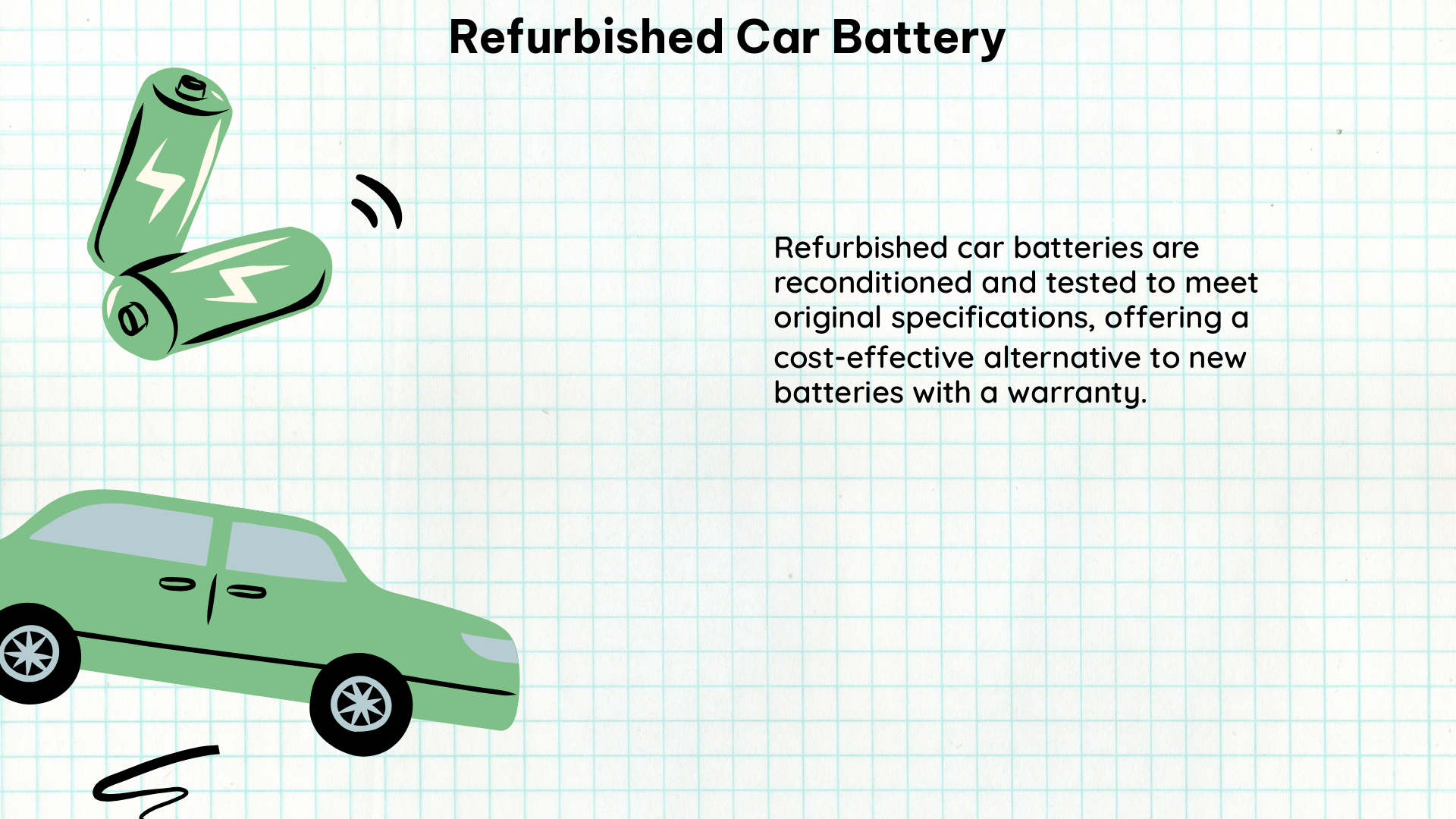 refurbished car battery