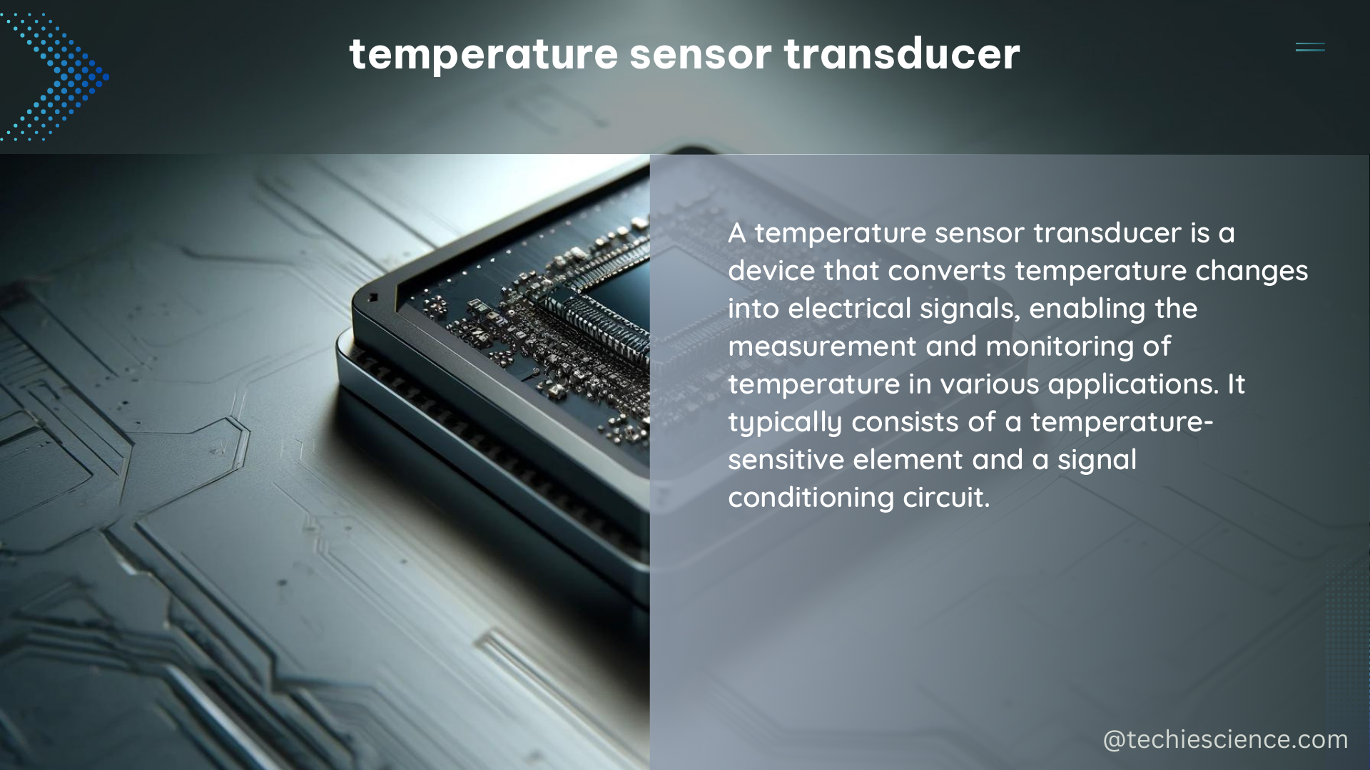 temperature sensor transducer