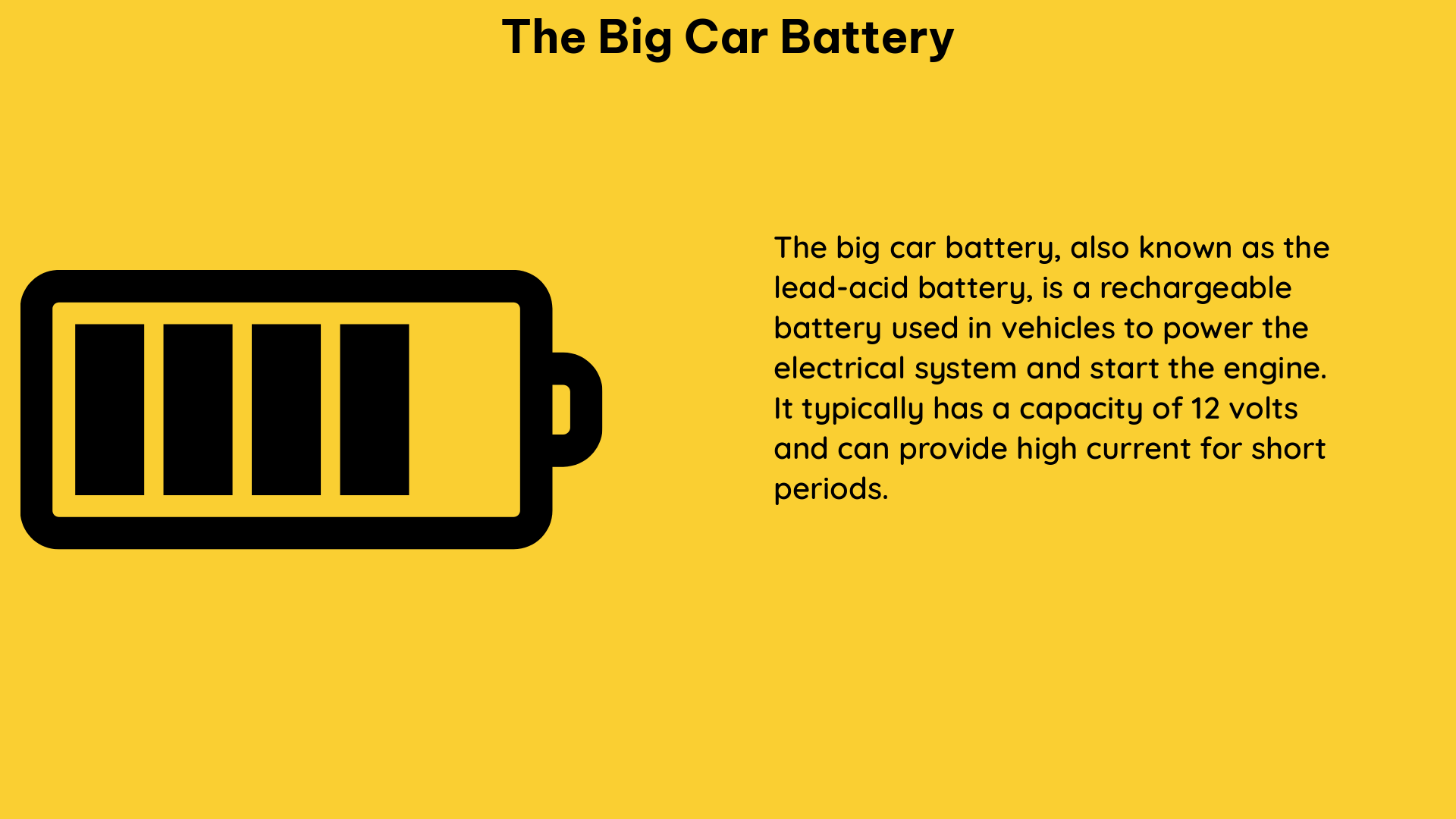 the big car battery