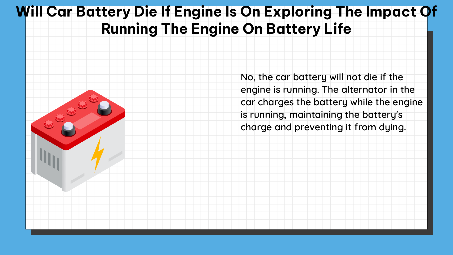 will car battery die if engine is on exploring the impact of running the engine on battery life