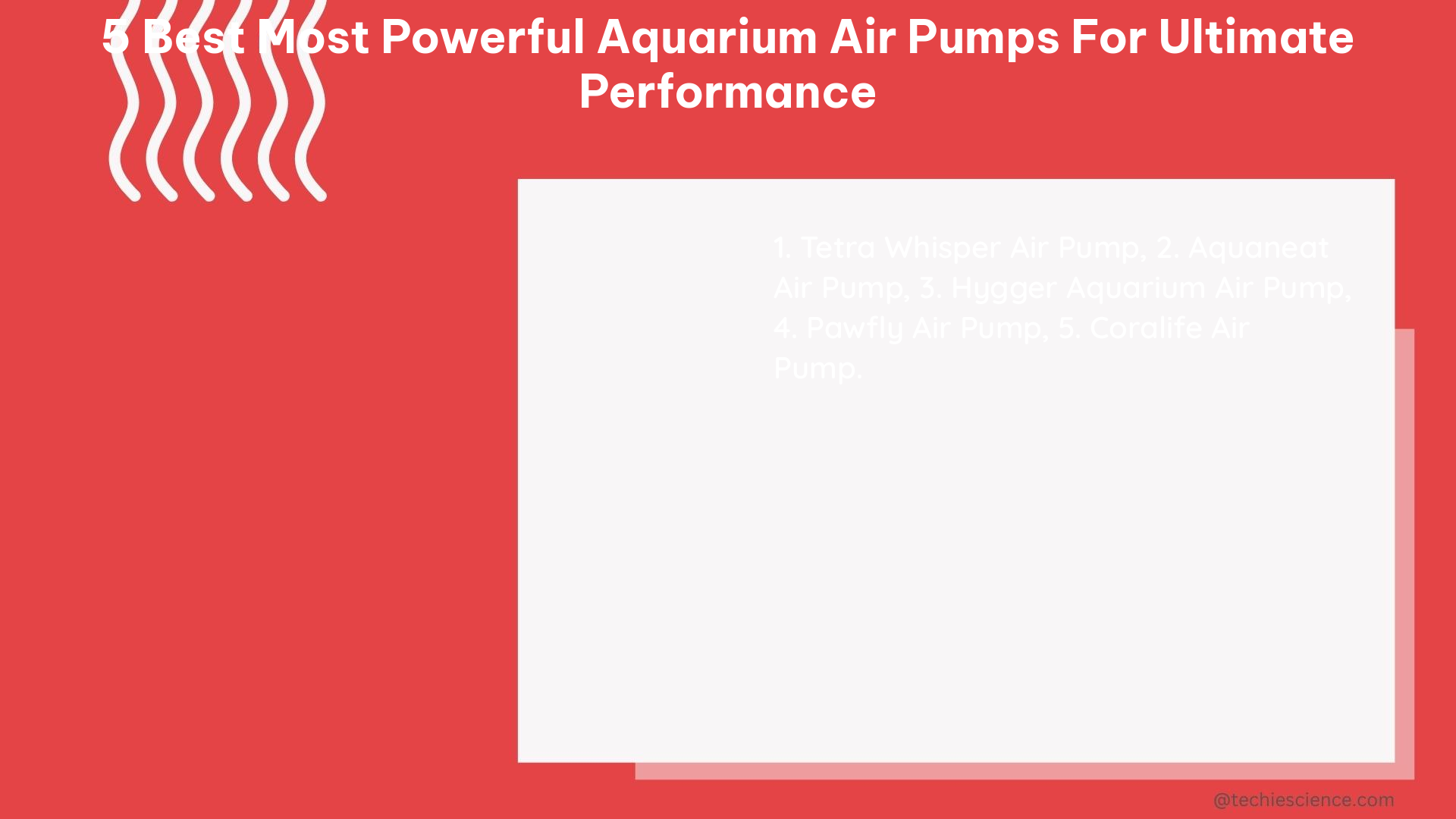 5 best most powerful aquarium air pumps for ultimate performance