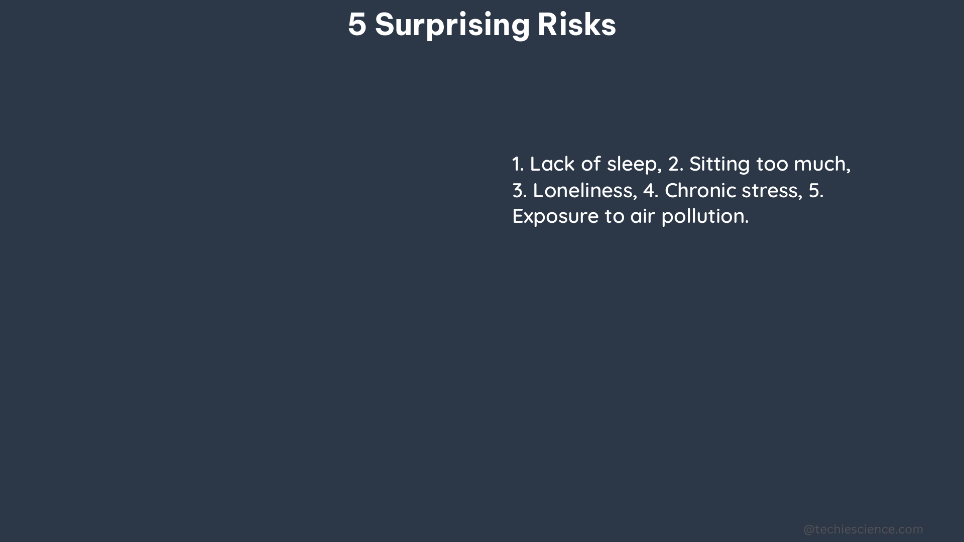 5 surprising risks