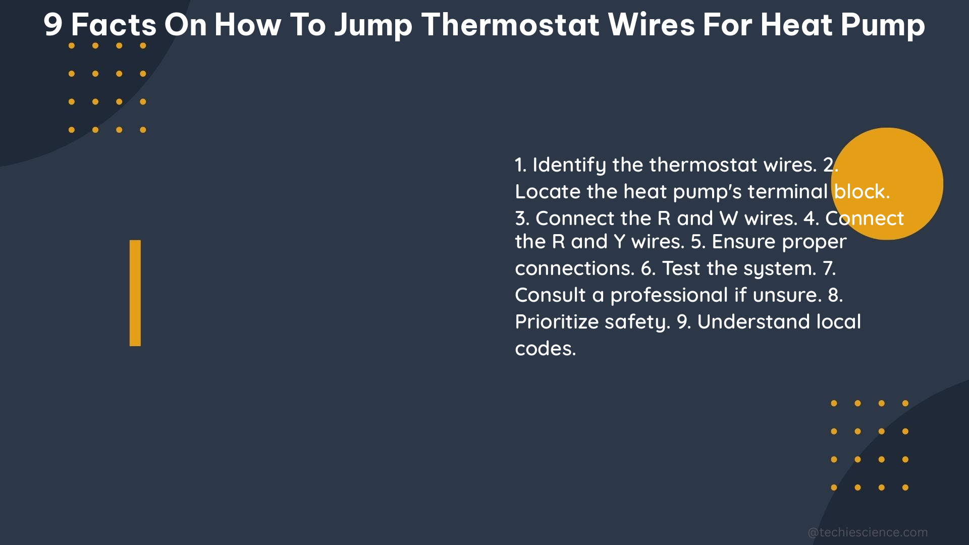 9 facts on how to jump thermostat wires for heat pump