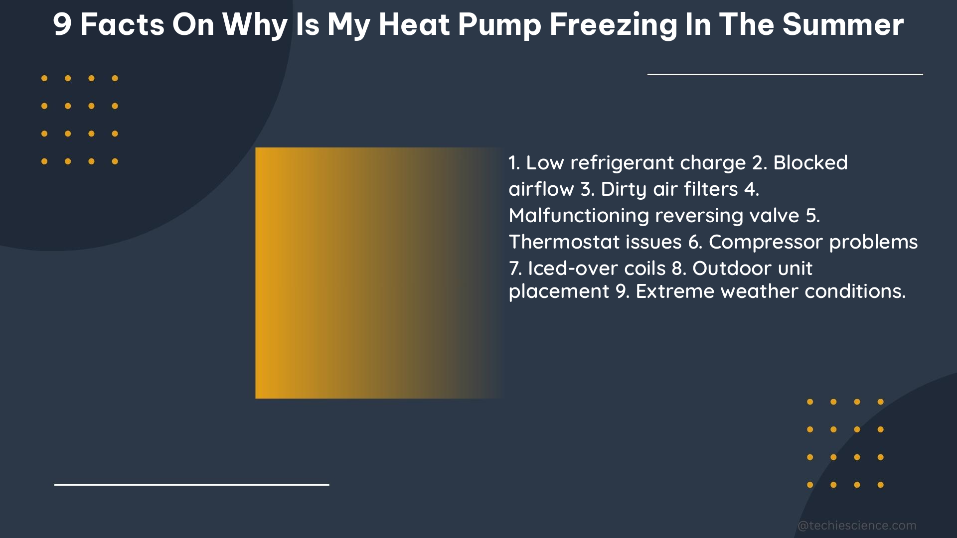 9 facts on why is my heat pump freezing in the summer