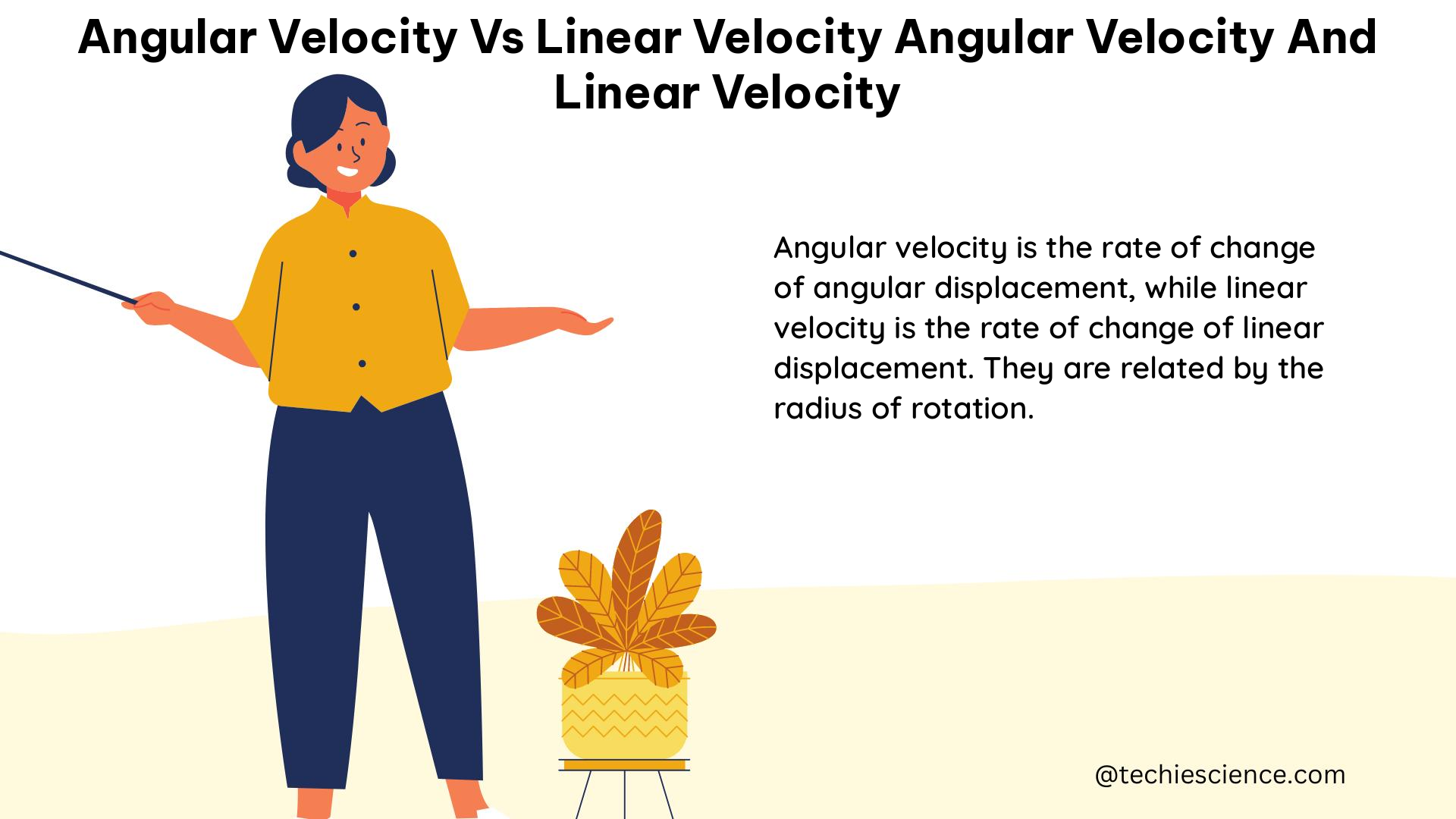 angular velocity vs linear velocity angular velocity and linear velocity