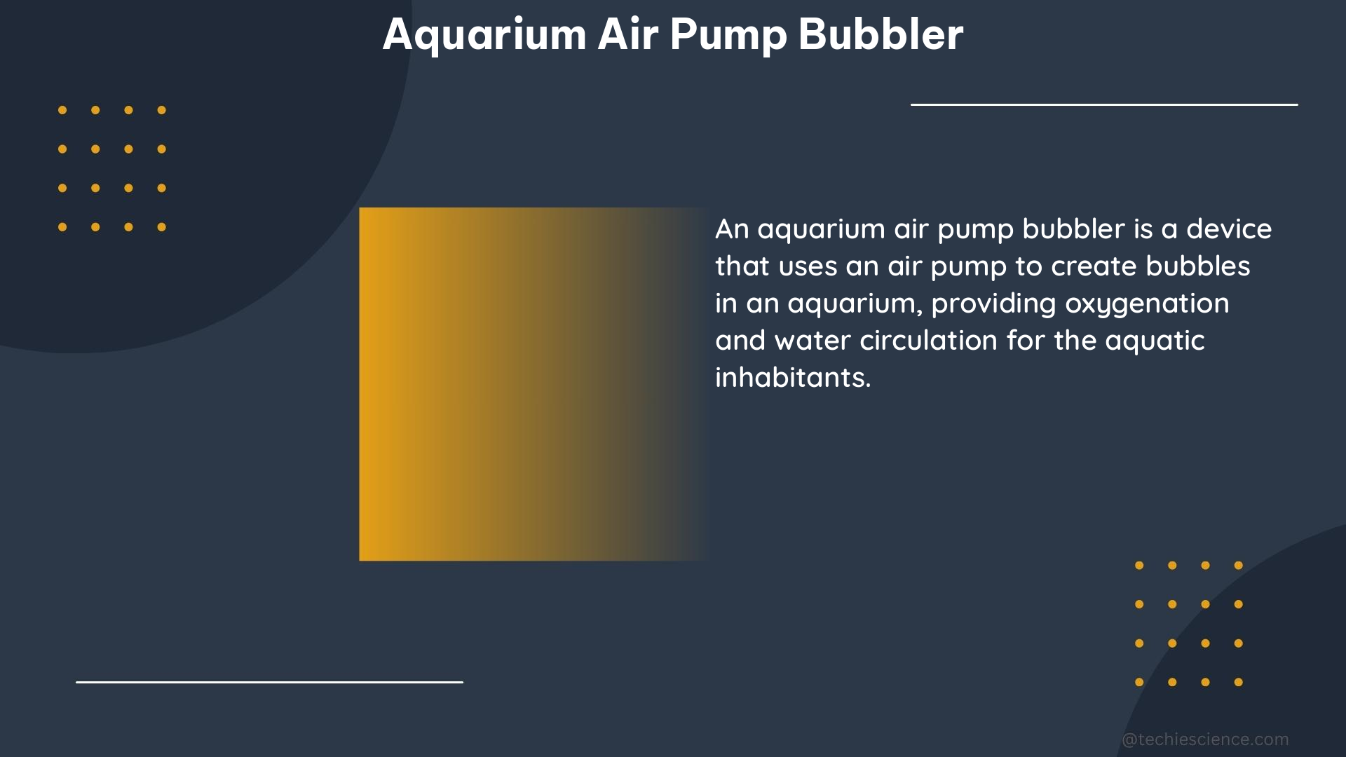 aquarium air pump bubbler