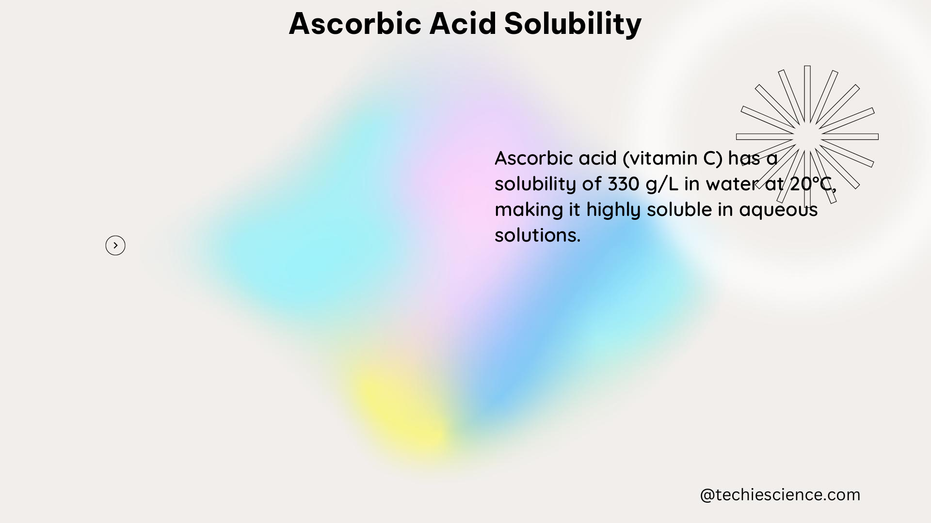 ascorbic acid solubility