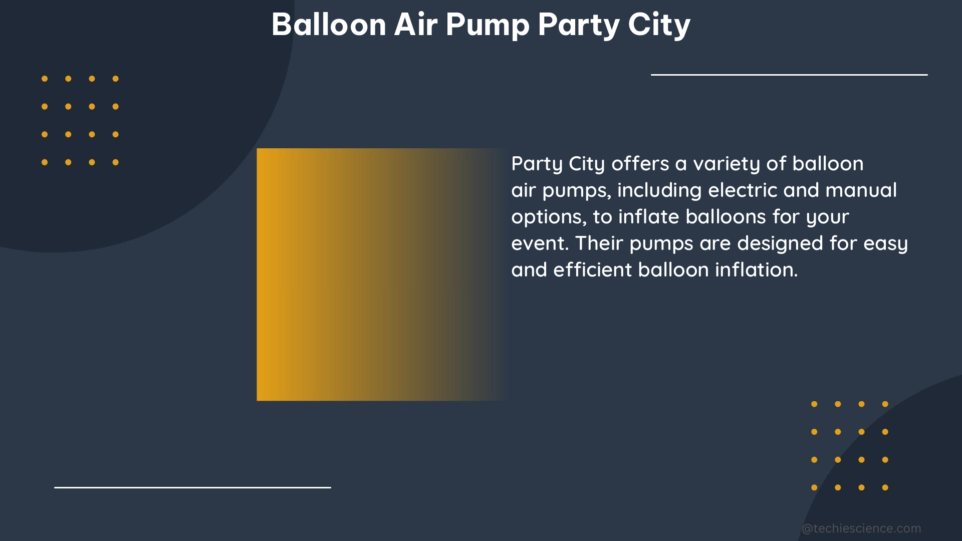 balloon air pump party city