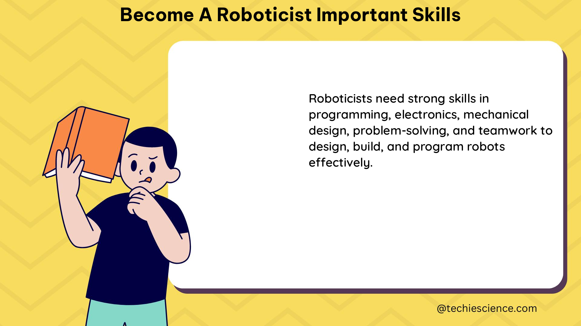 become a roboticist important skills