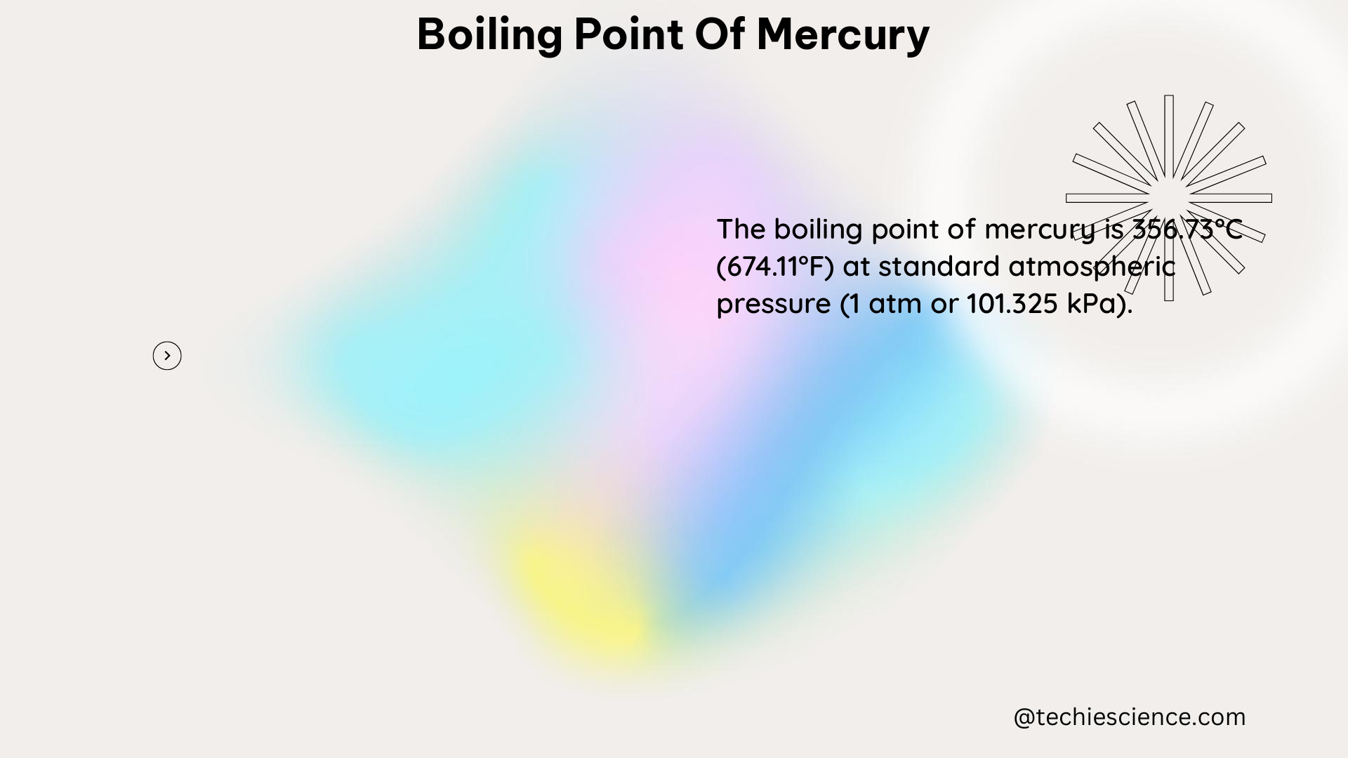 boiling point of mercury