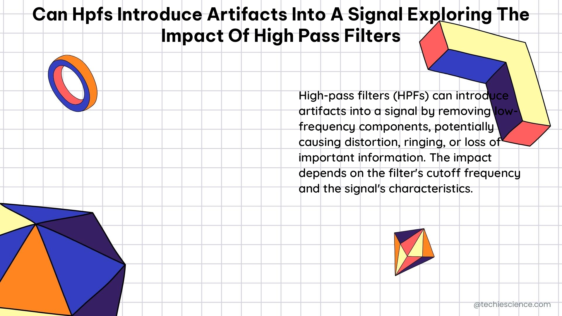 can hpfs introduce artifacts into a signal exploring the impact of high pass filters