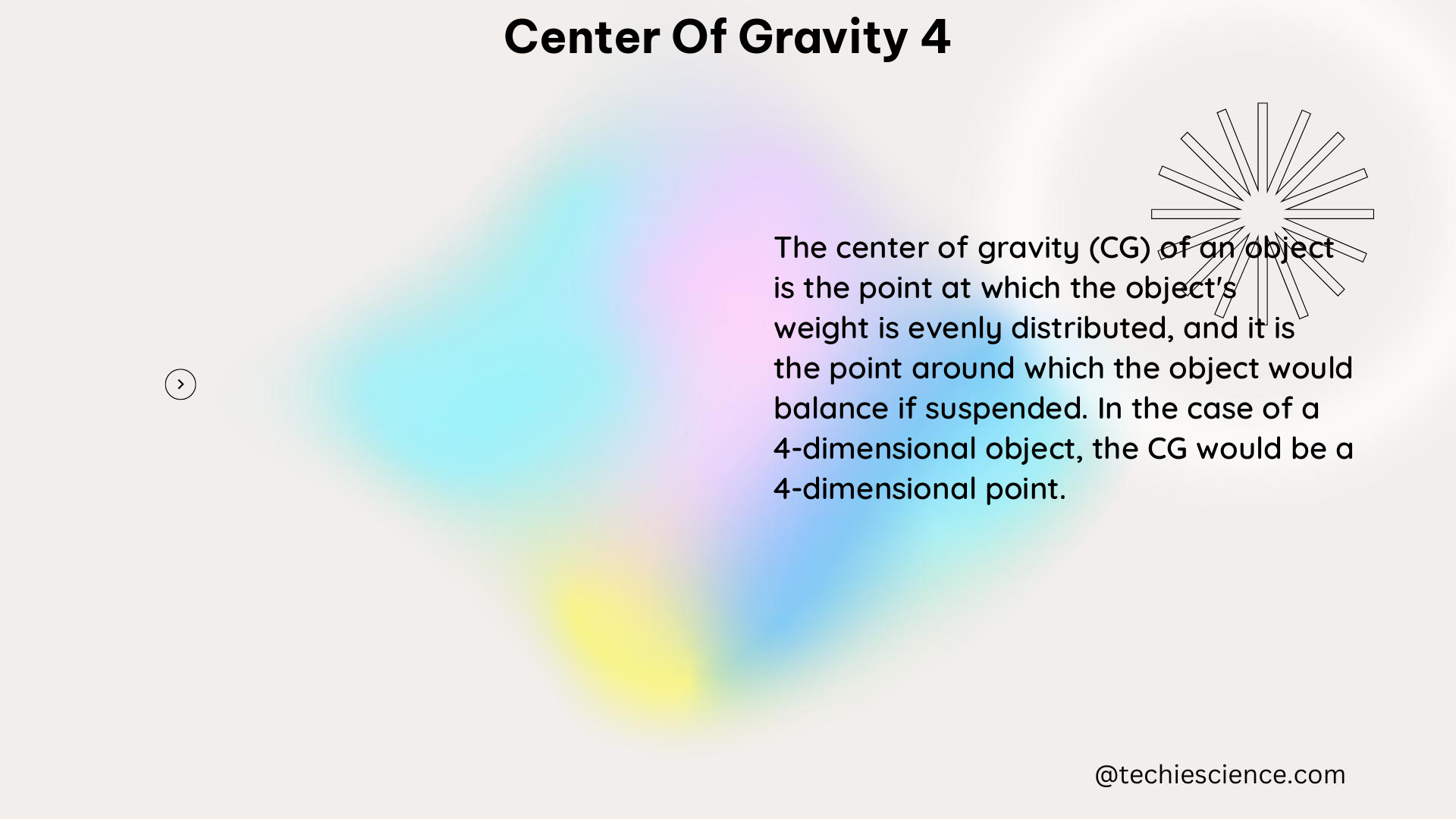 center of gravity 4