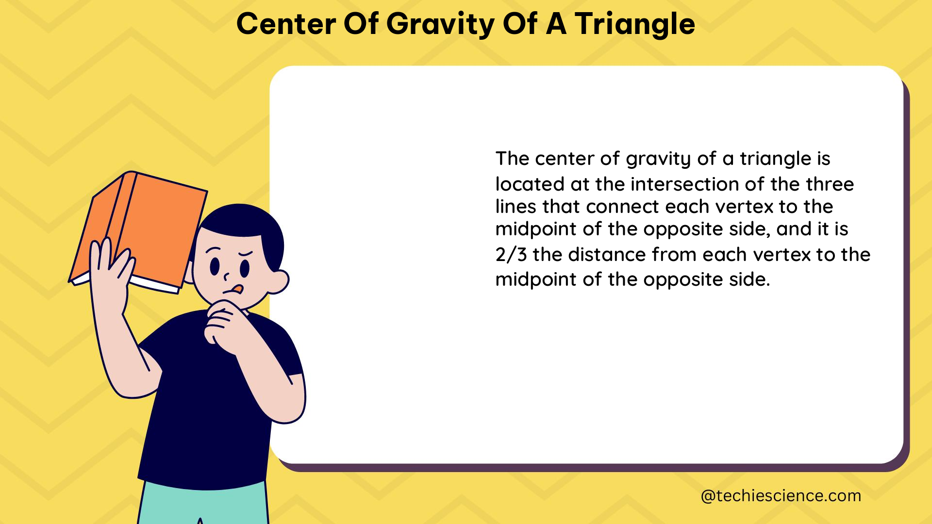 center of gravity of a triangle