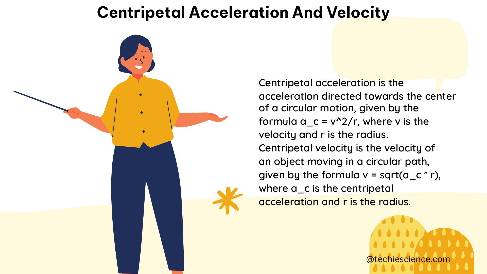 centripetal acceleration and velocity