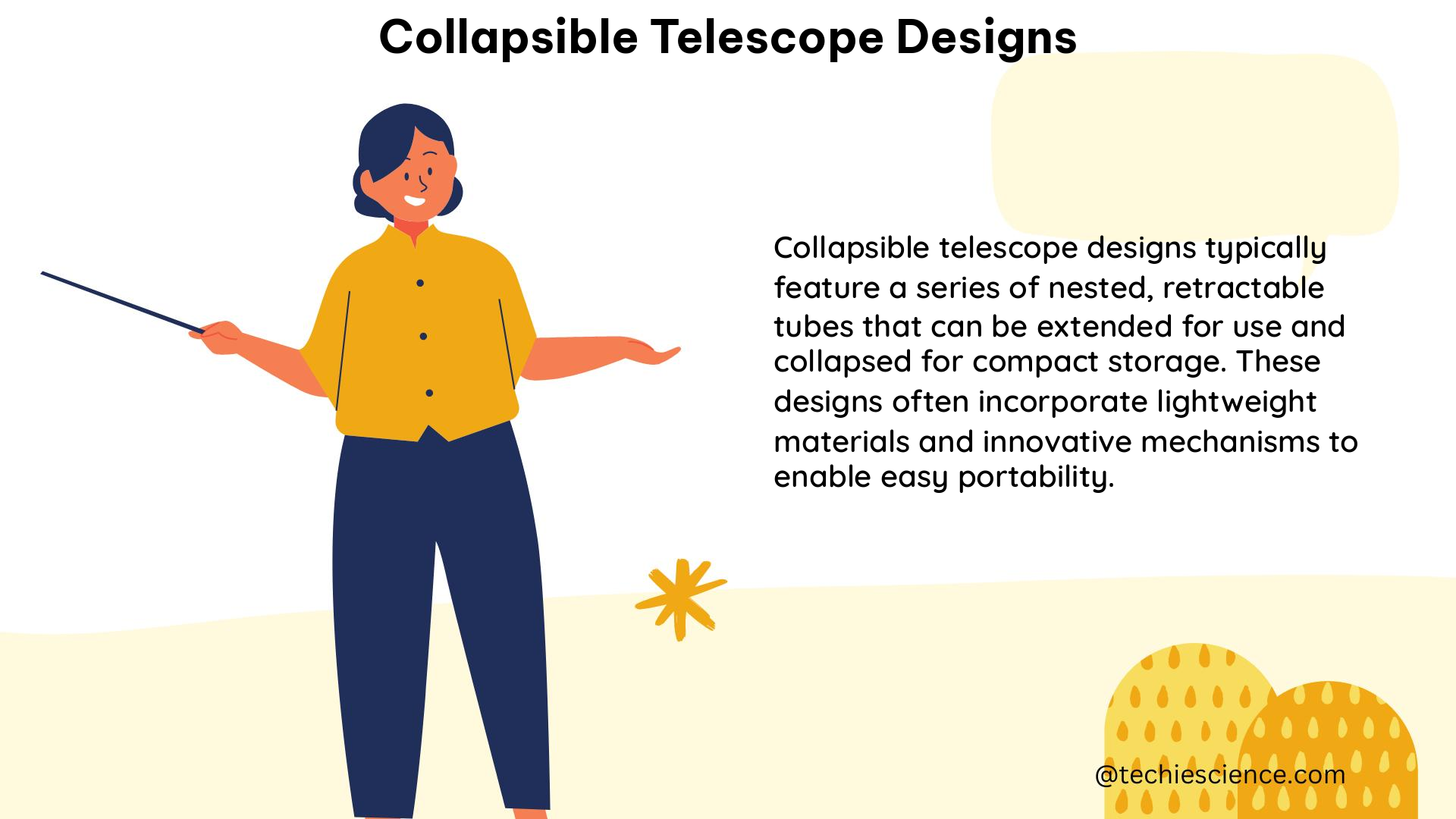 collapsible telescope designs