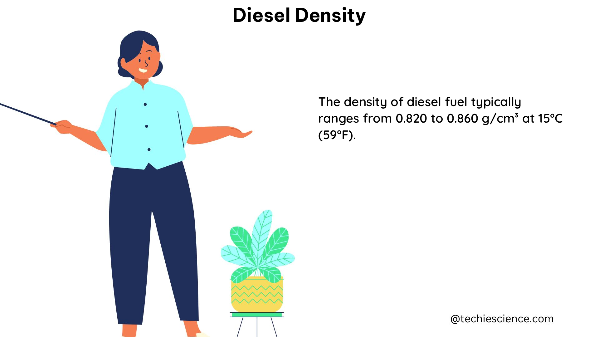 diesel density