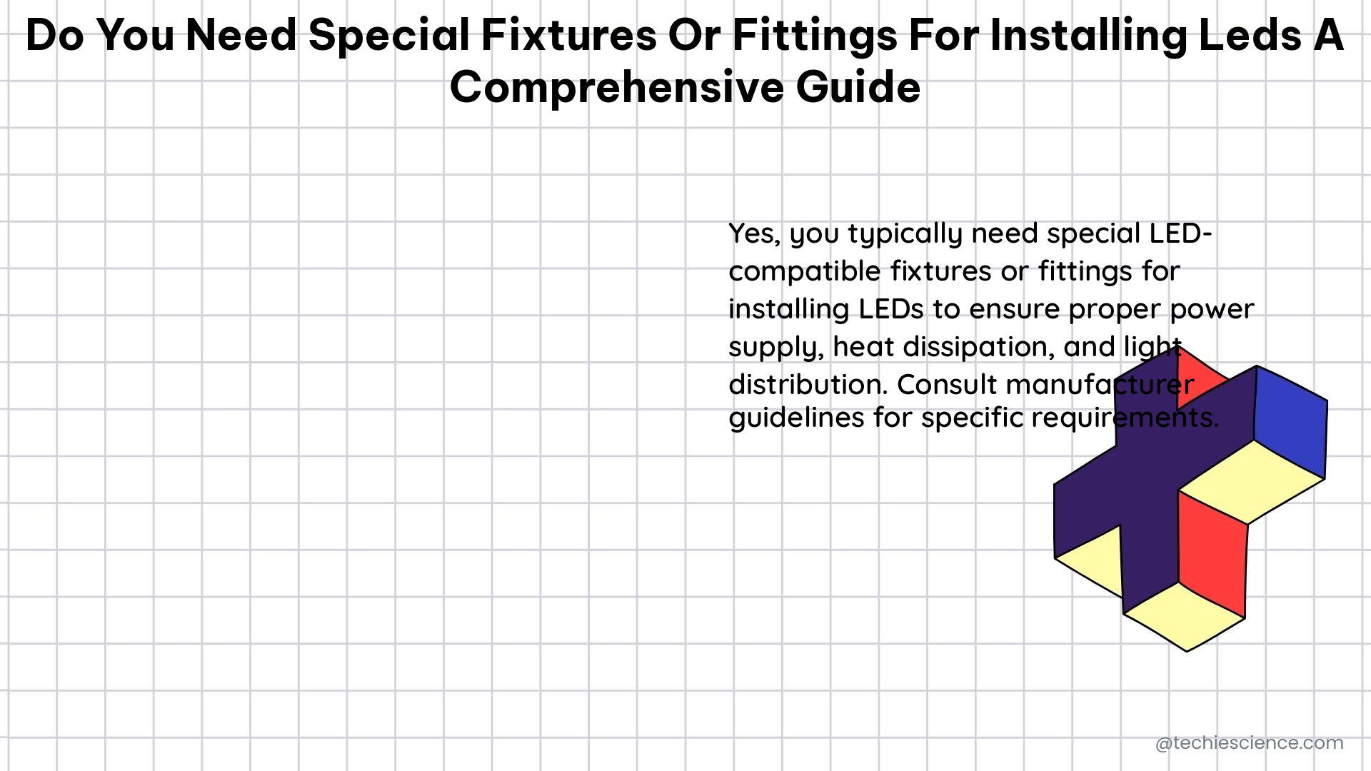 do you need special fixtures or fittings for installing leds a comprehensive guide