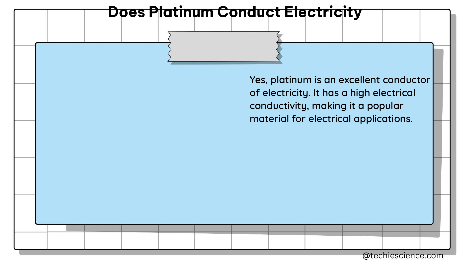 does platinum conduct electricity