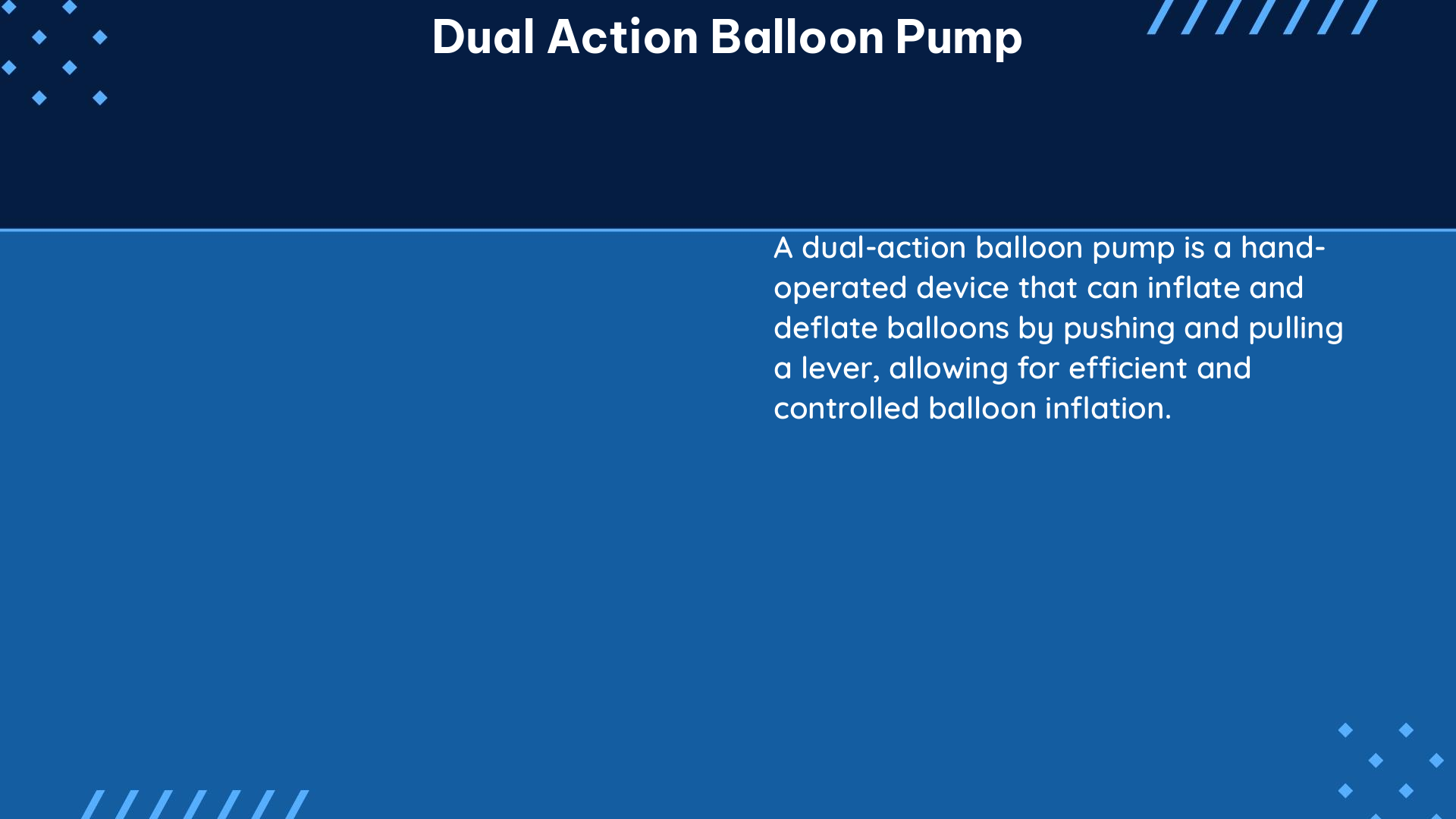 dual action balloon pump