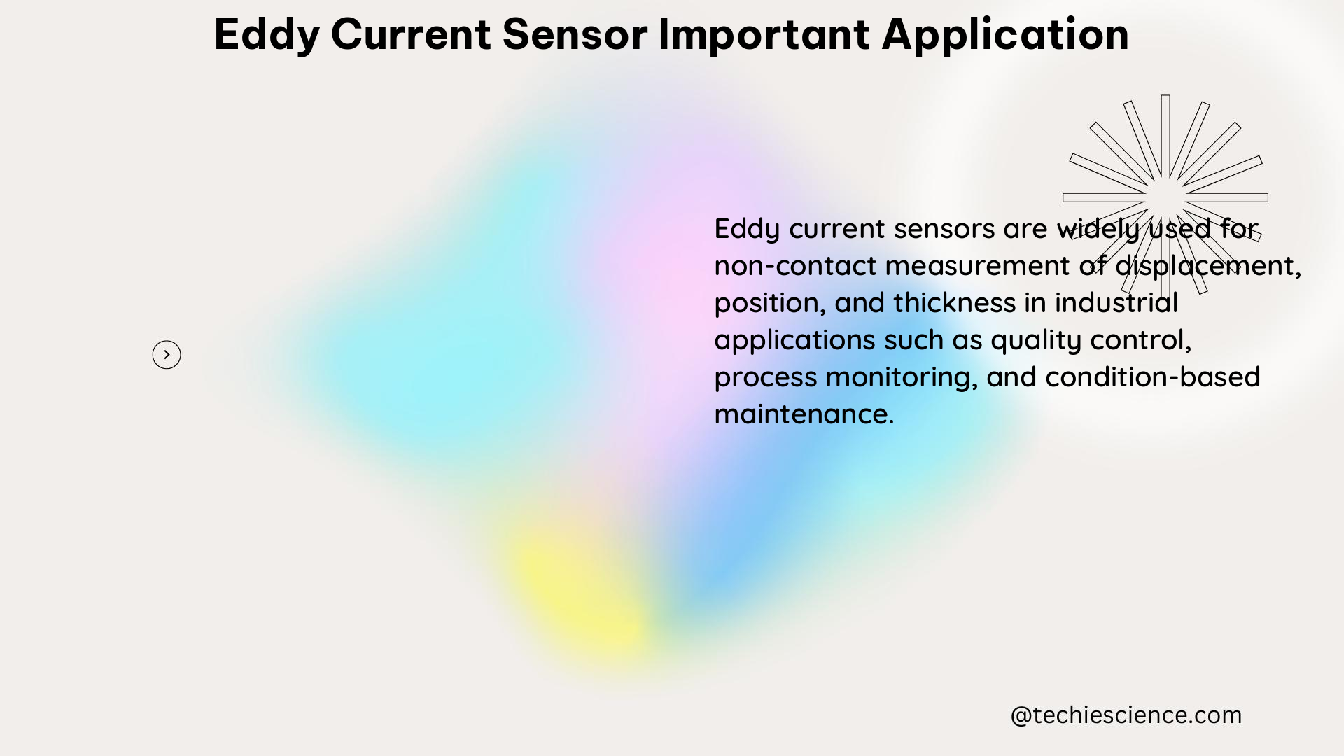 eddy current sensor important application