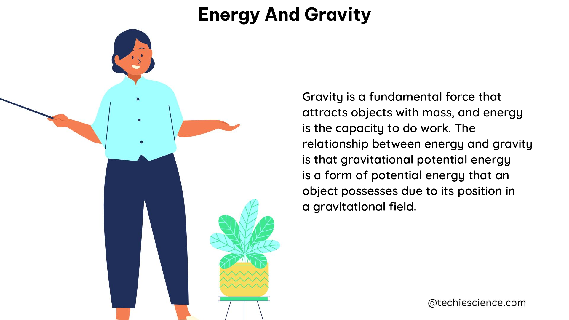 energy and gravity