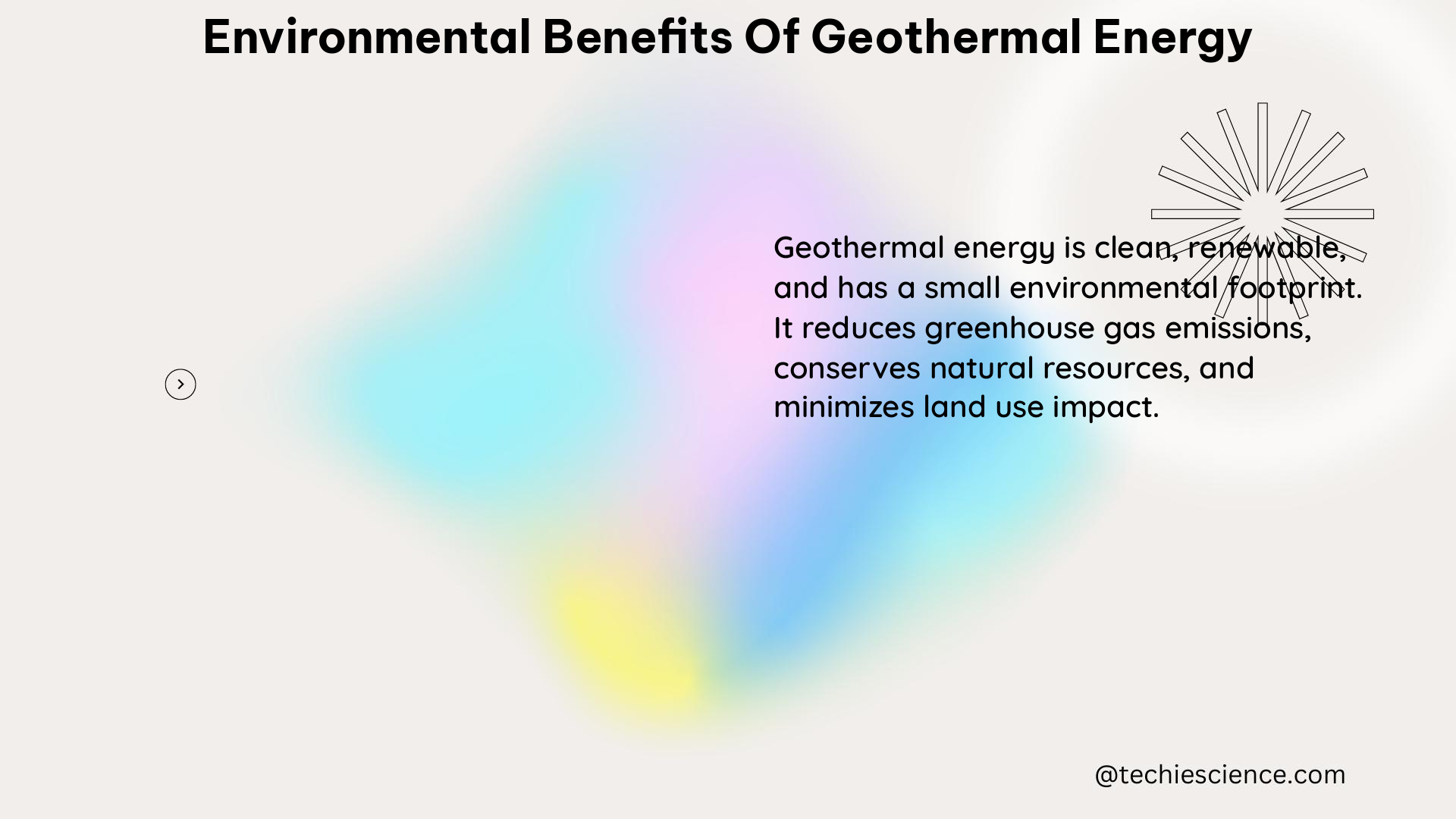 environmental benefits of geothermal energy