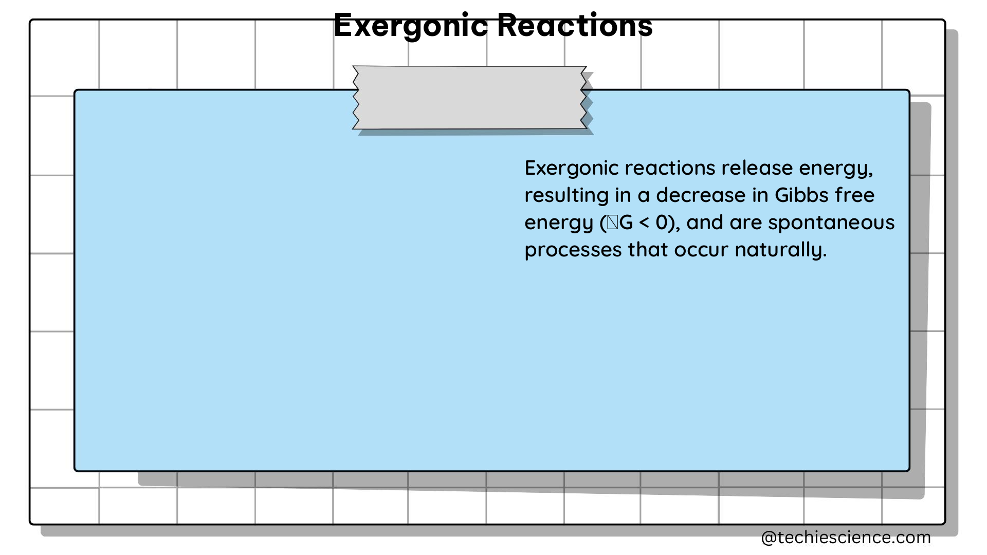 exergonic reactions