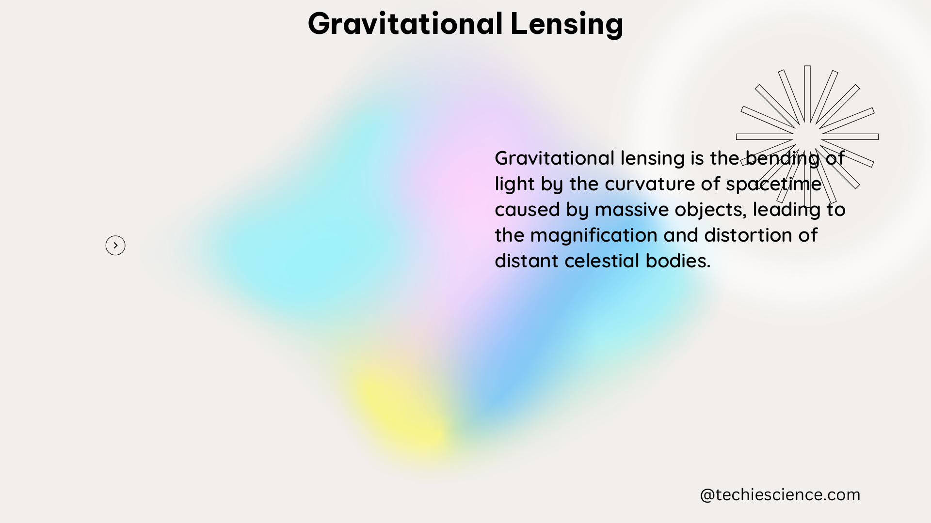 gravitational lensing