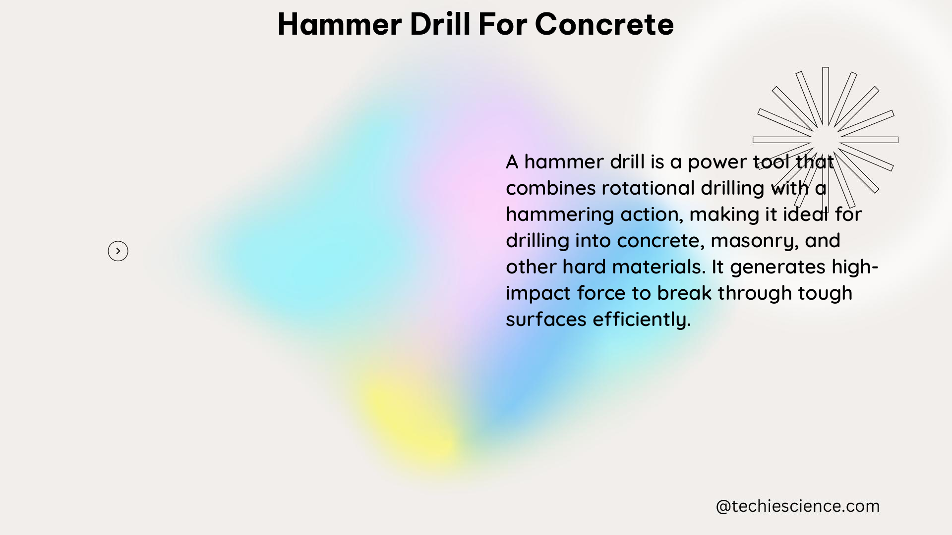 hammer drill for concrete