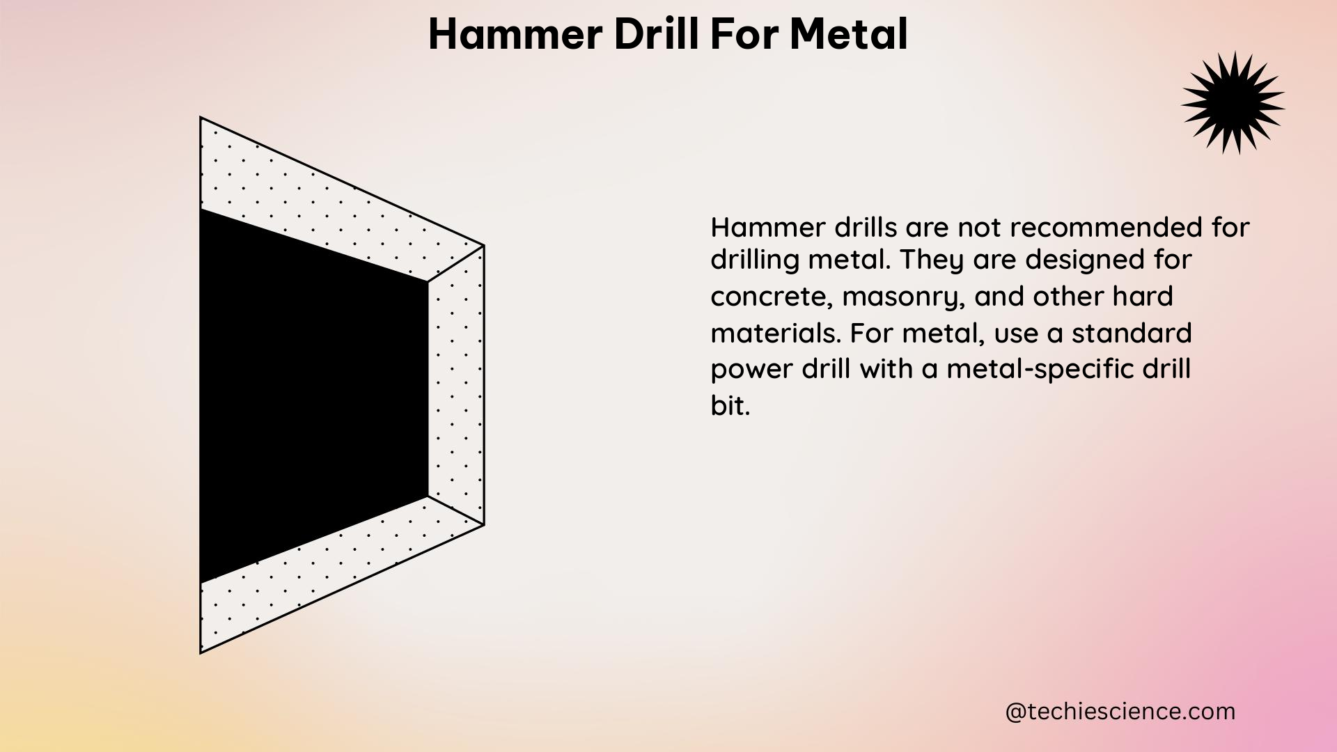 hammer drill for metal