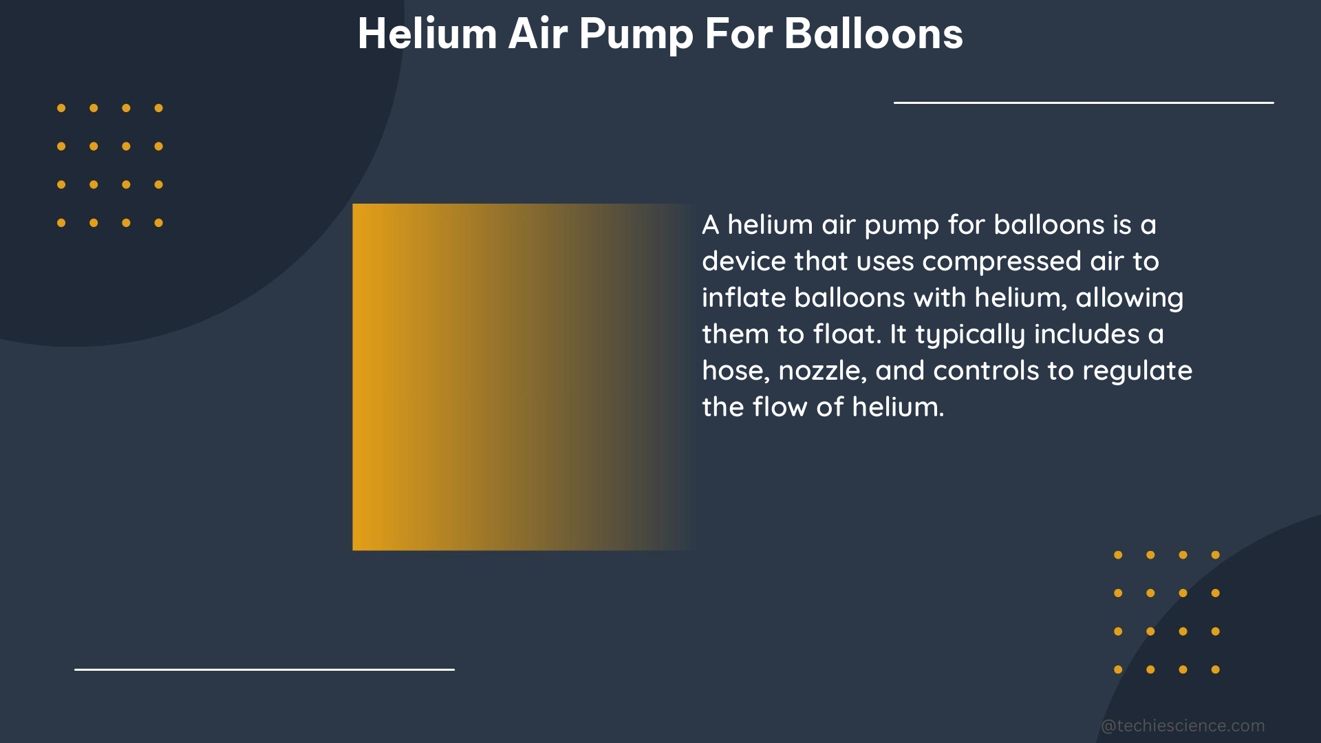 helium air pump for balloons