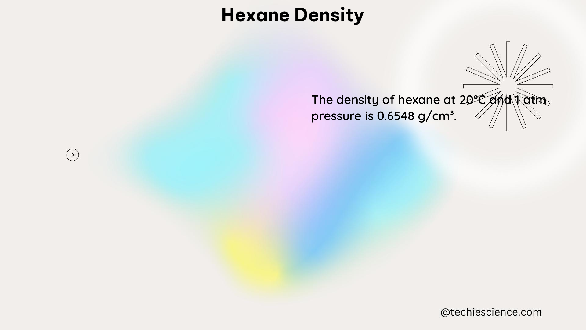 hexane density