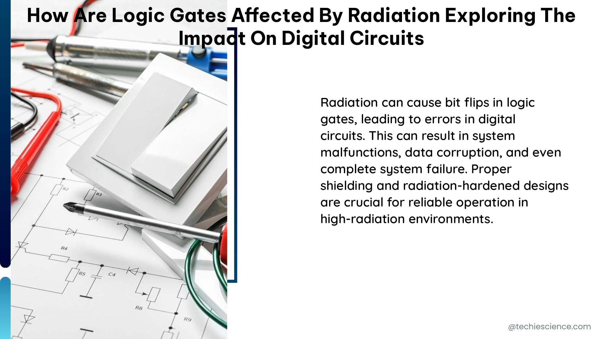 how are logic gates affected by radiation exploring the impact on digital circuits