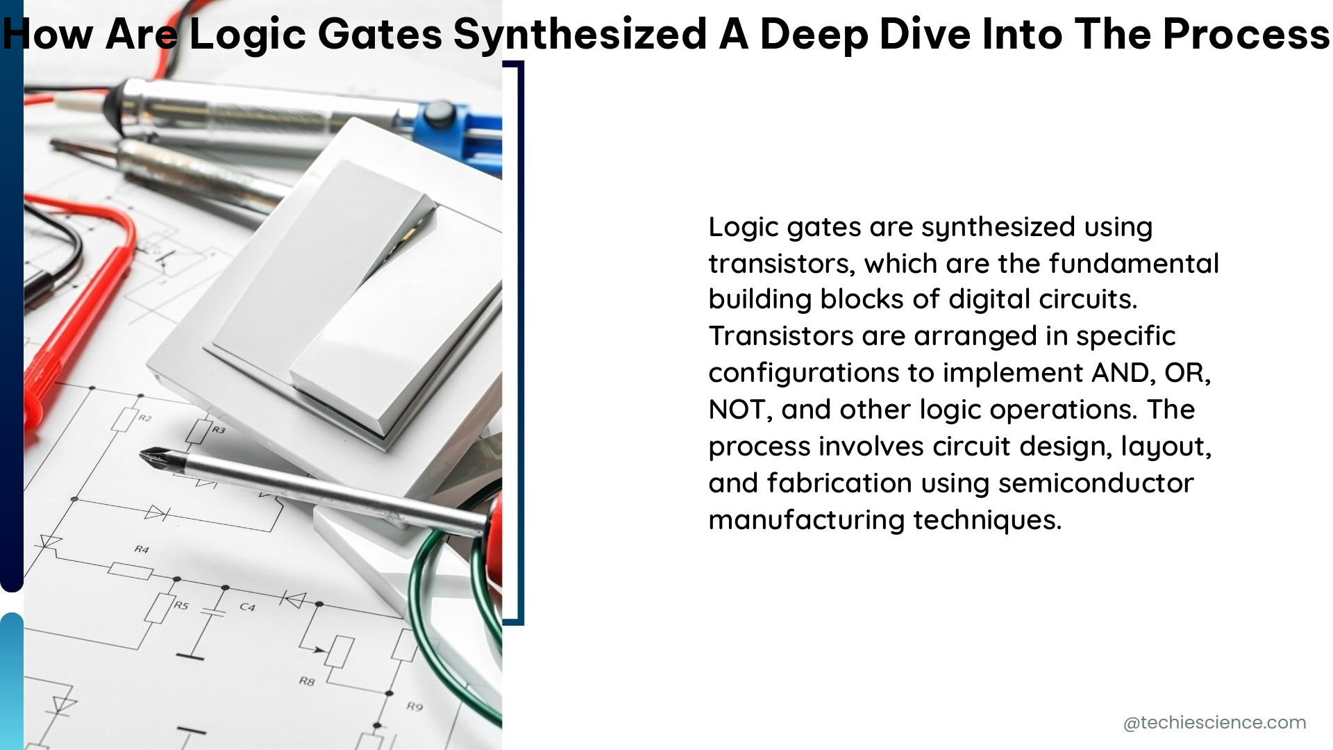 how are logic gates synthesized a deep dive into the process