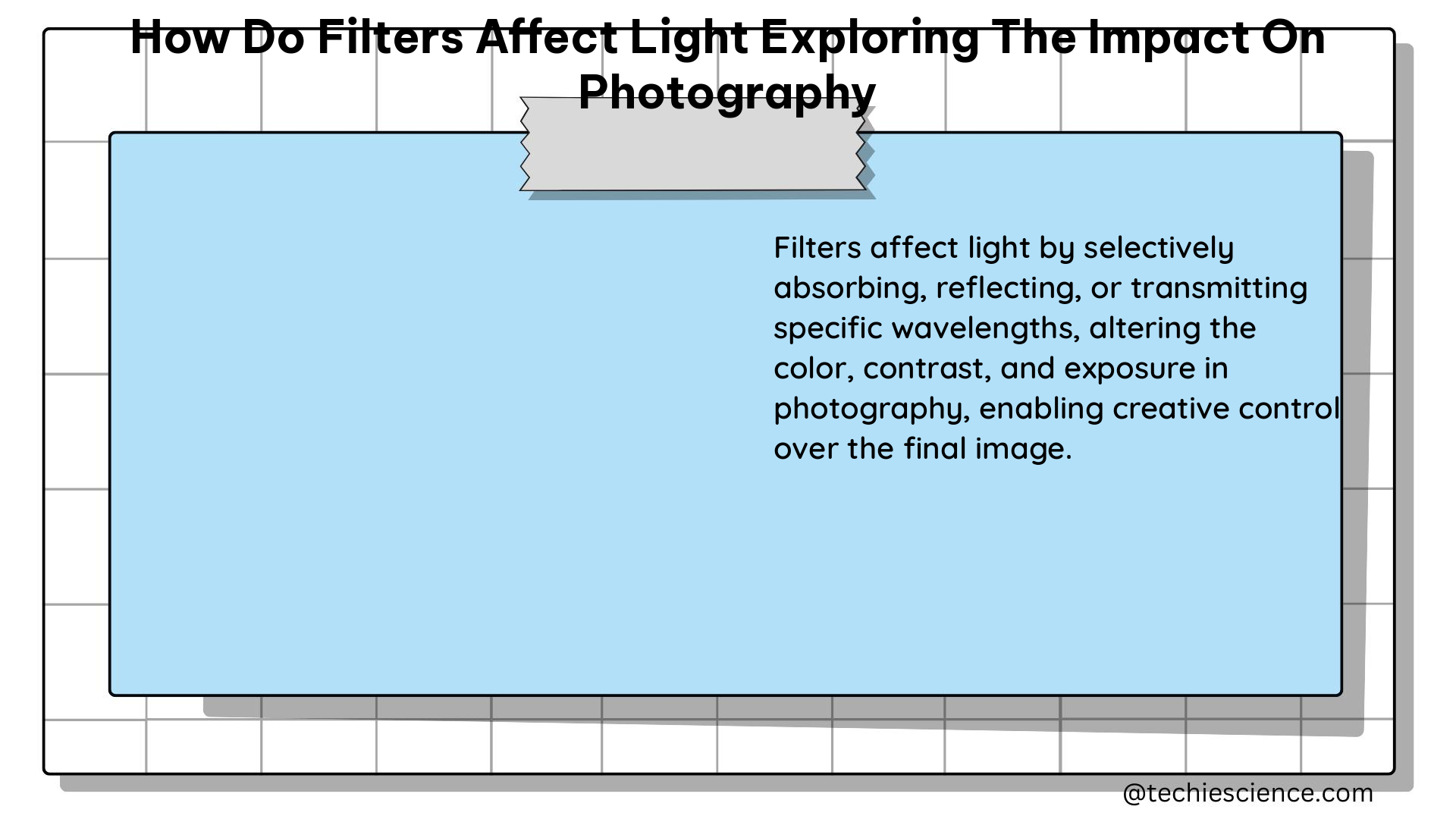 how do filters affect light exploring the impact on photography