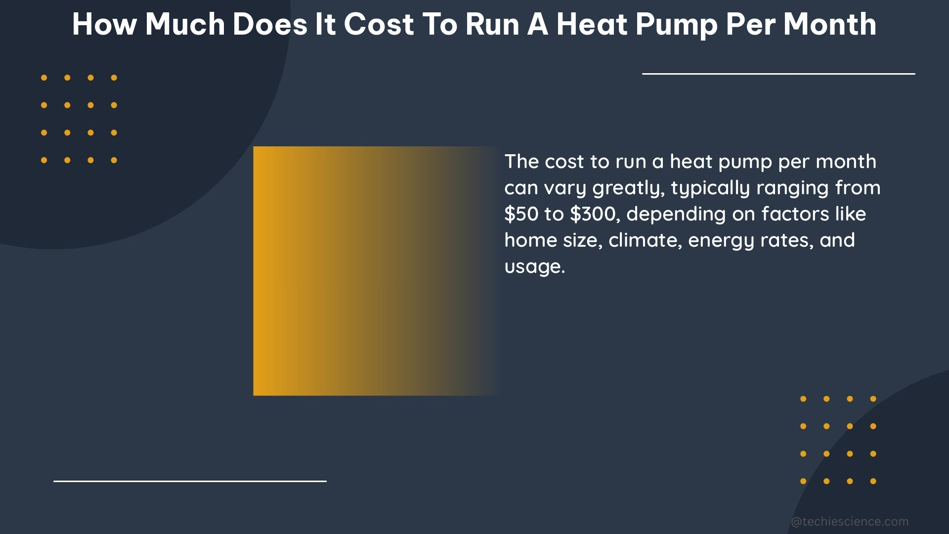 how much does it cost to run a heat pump per month