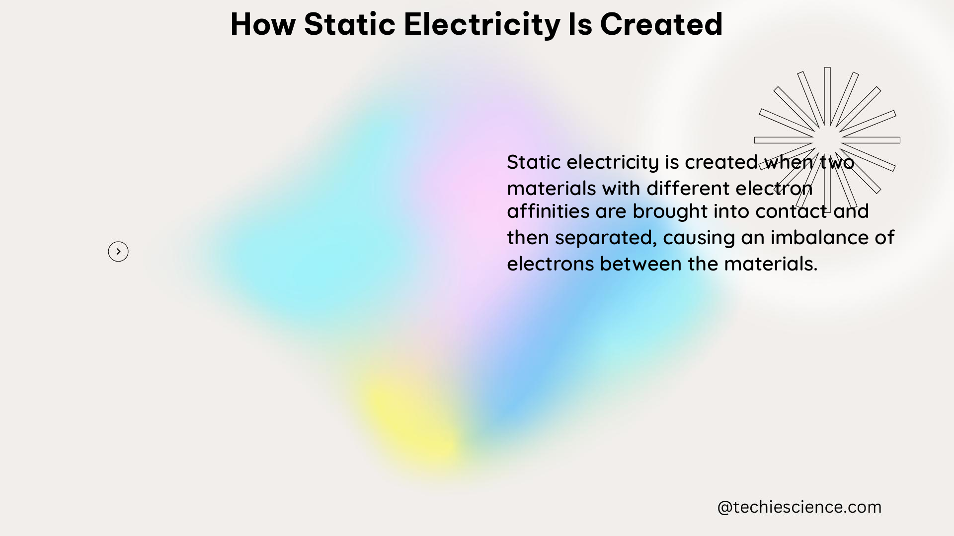 how static electricity is created