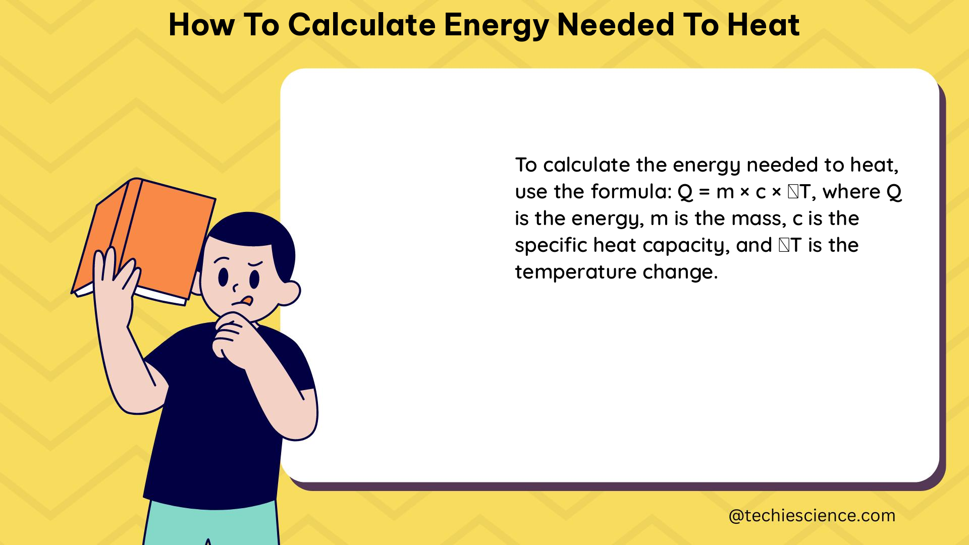 how to calculate energy needed to heat