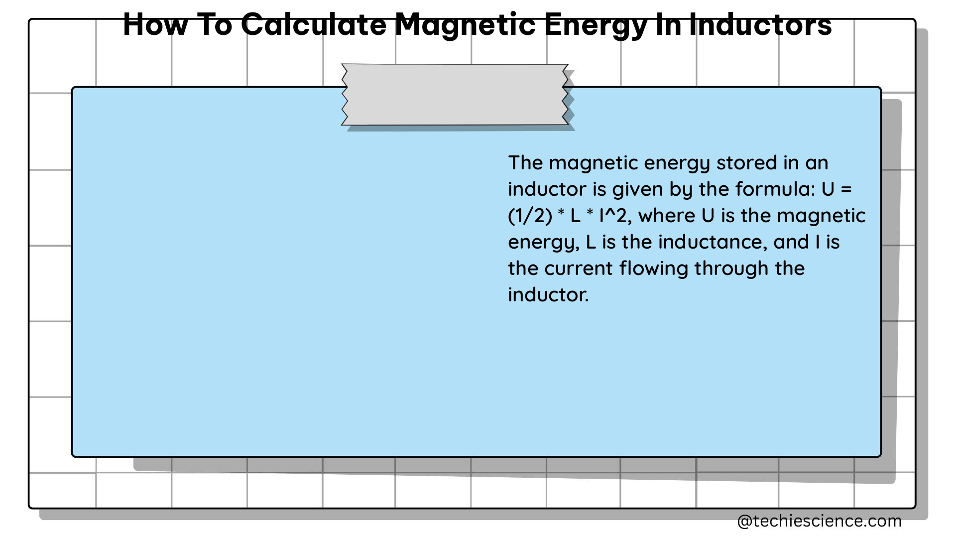 how to calculate magnetic energy in inductors