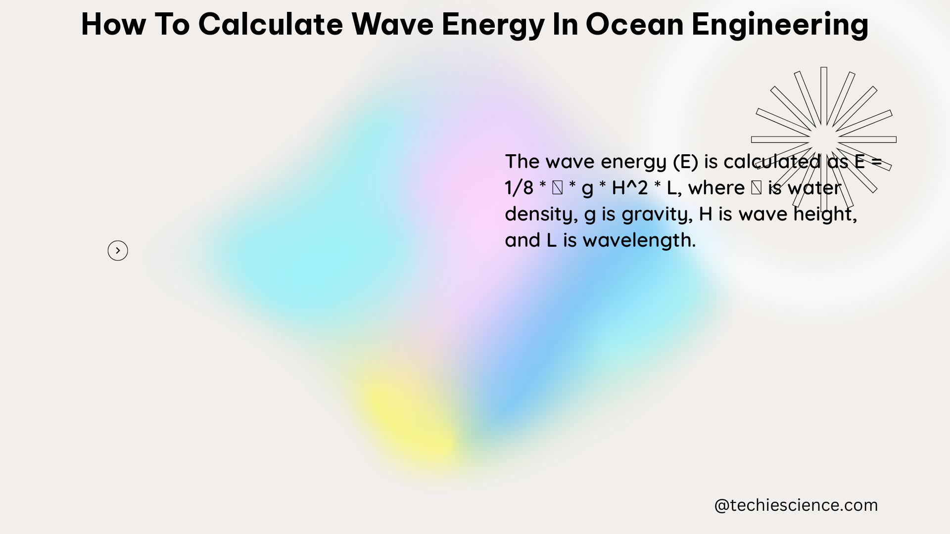 how to calculate wave energy in ocean engineering