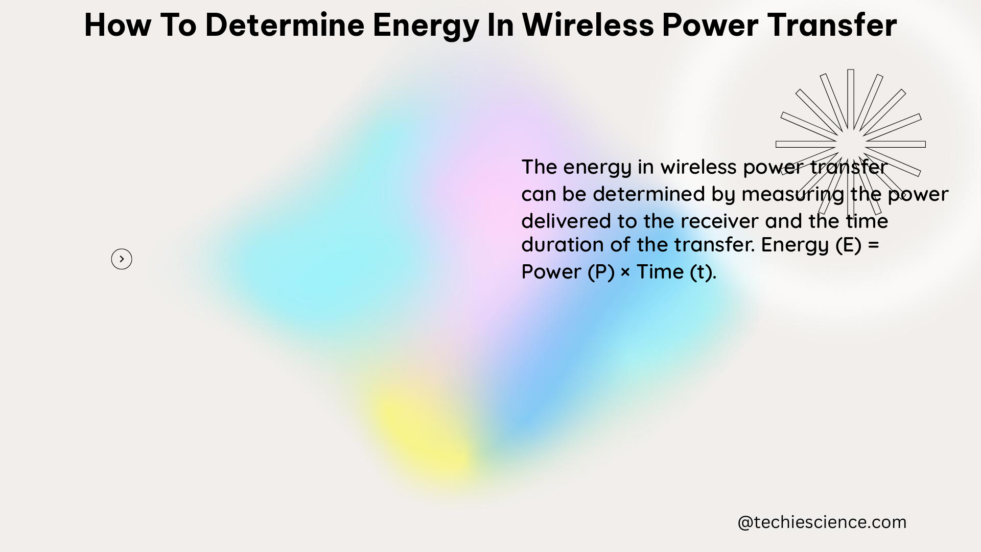 how to determine energy in wireless power transfer